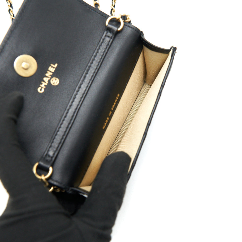 Chanel Pearl Crush Mini Flap  Holder Belt Bag