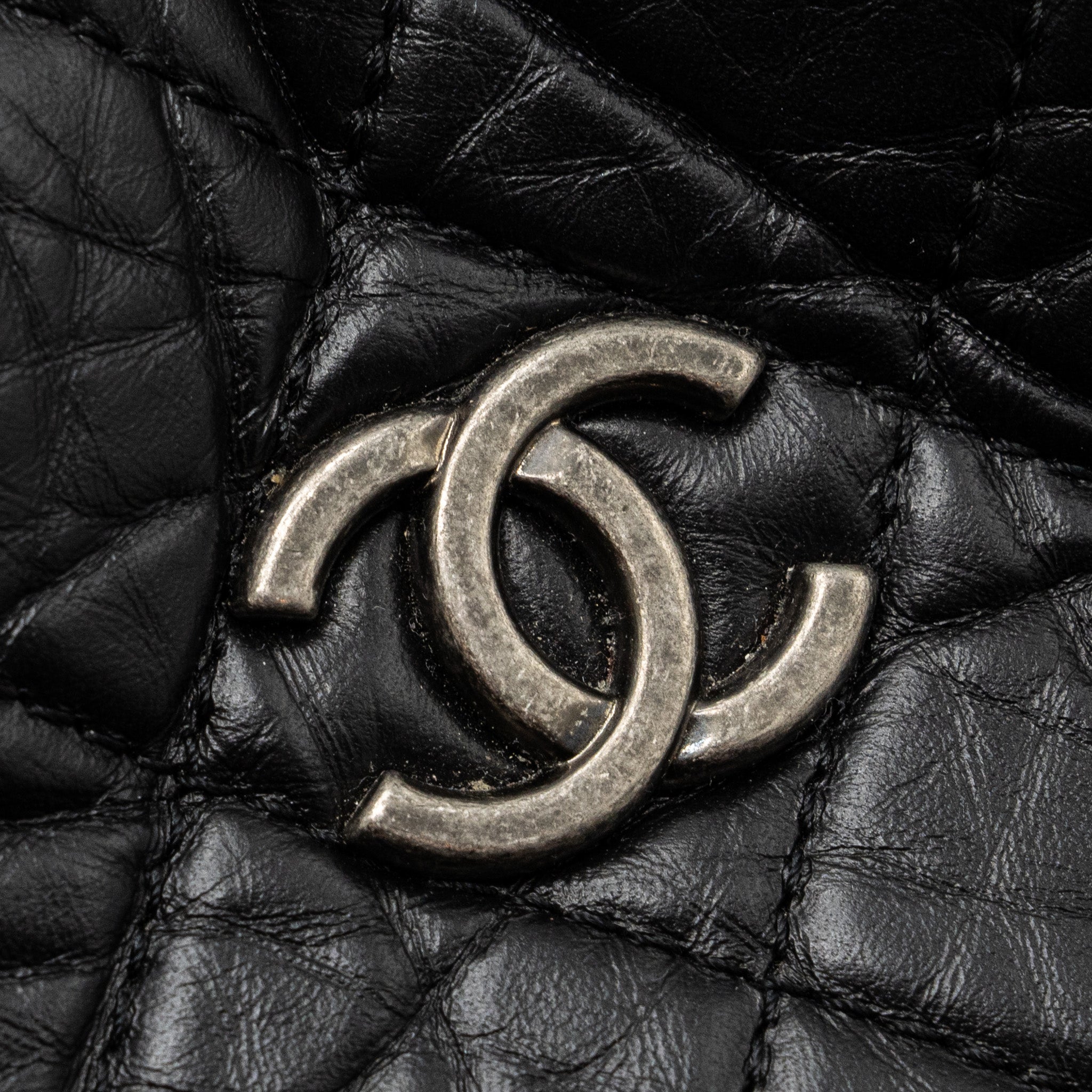 Chanel Small Gabrielle Backpack Aged Calfskin Black Multicolour Hardware(Microchip)