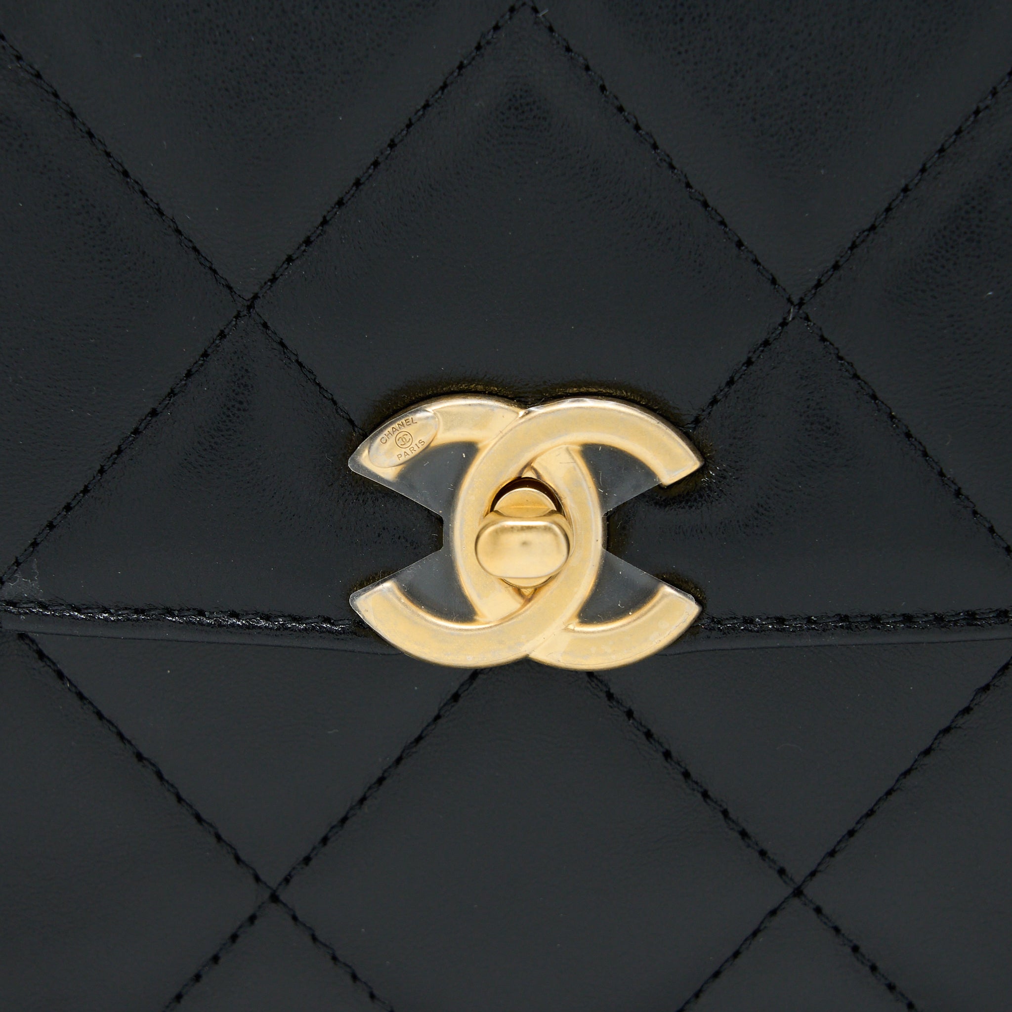Chanel 23P Ado Backpack Lambskin Black  (Microchip)