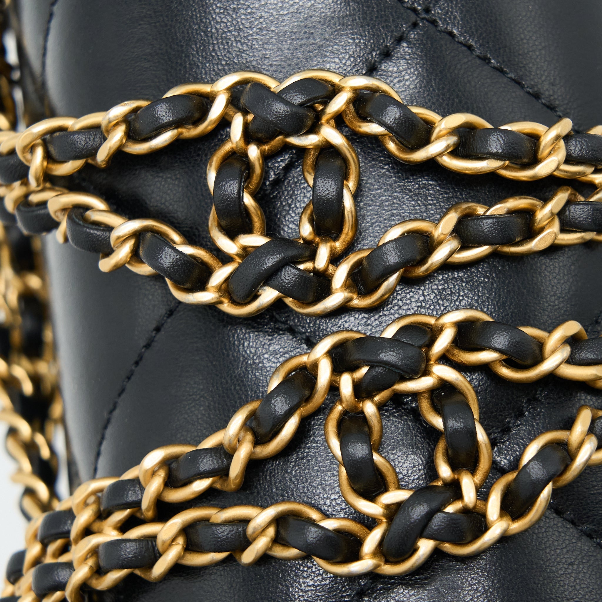Chanel 23P Ado Backpack Lambskin Black  (Microchip)
