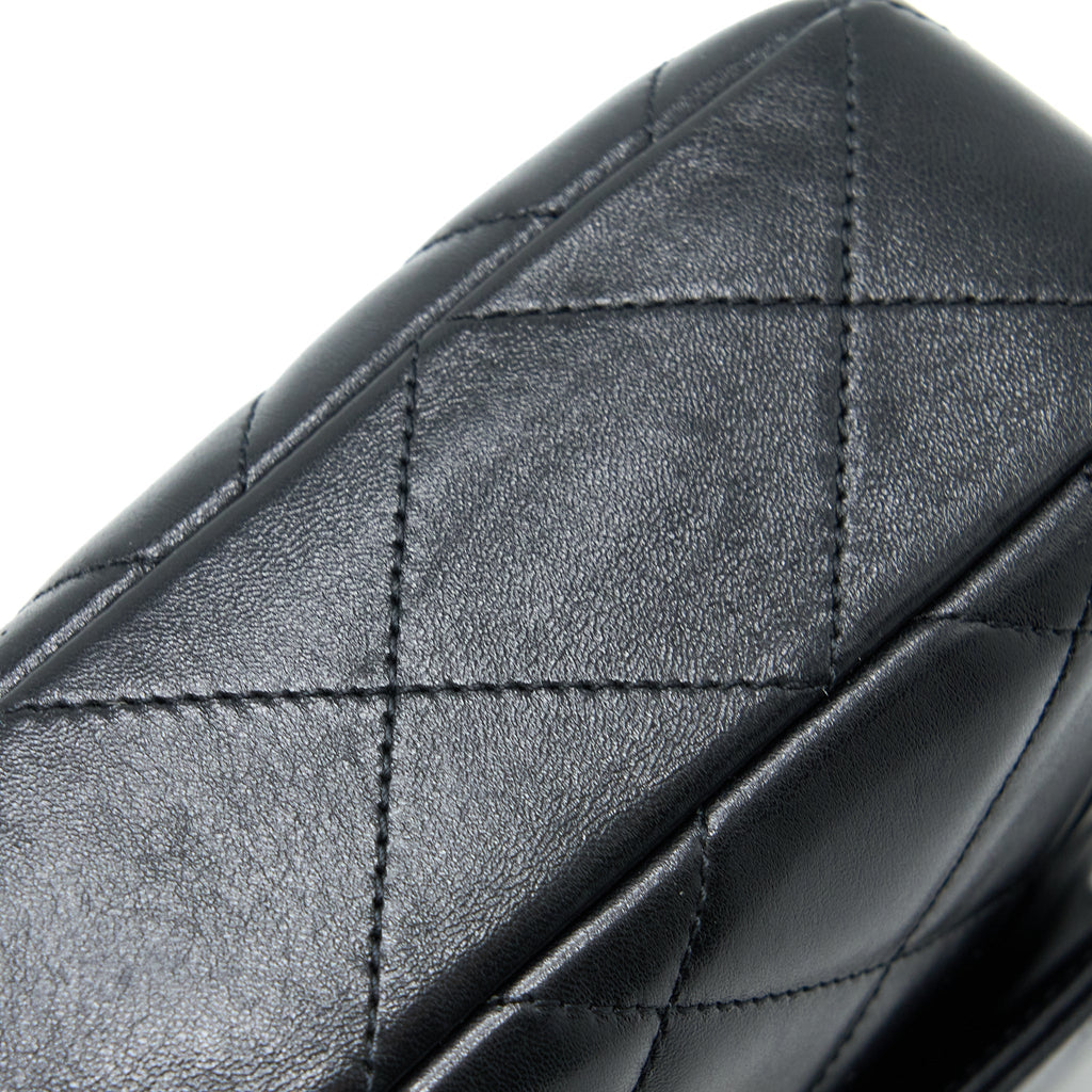 Chanel 23P Ado Backpack Lambskin Black  (Microchip)