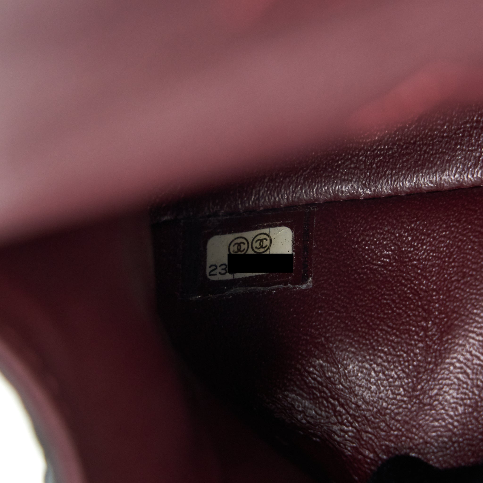 Chanel 2.55 Reissue Small Flap Bag Aged Calfskin in Black