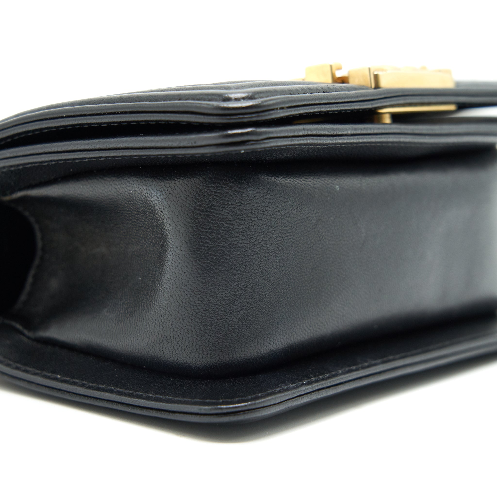 Chanel Boy Extra Mini Lambskin in Black