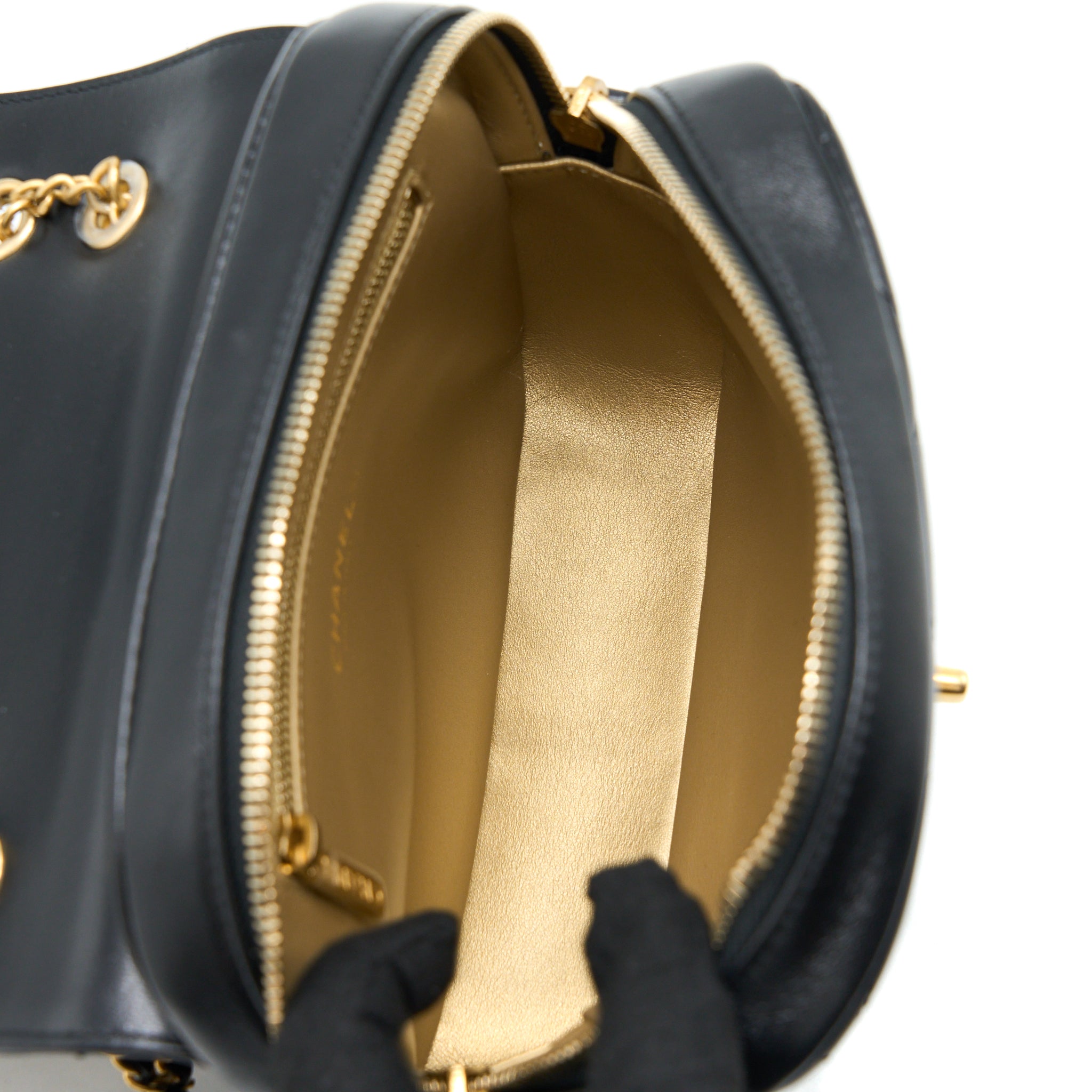 Chanel 23P Ado Backpack Lambskin Black  (Microchip)