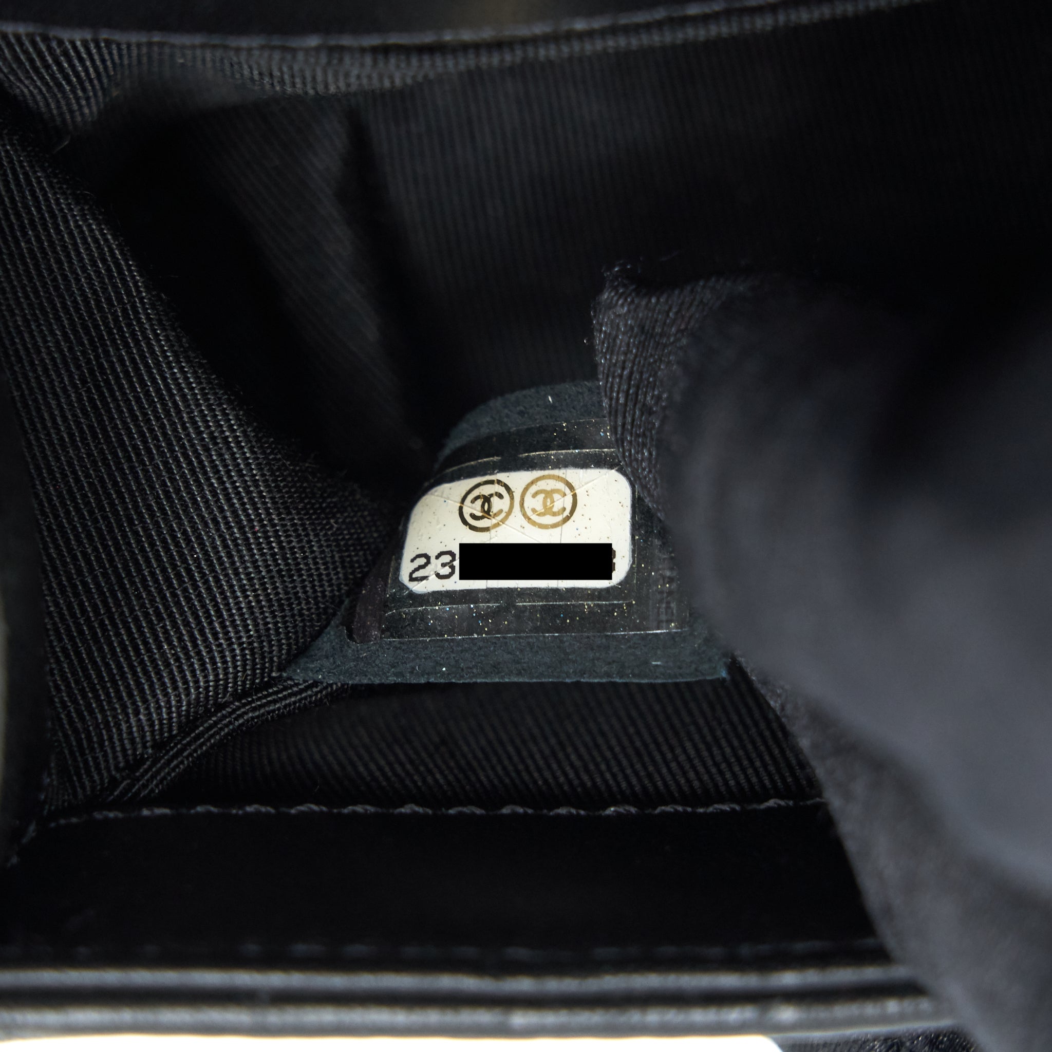 Chanel Boy Extra Mini Lambskin in Black