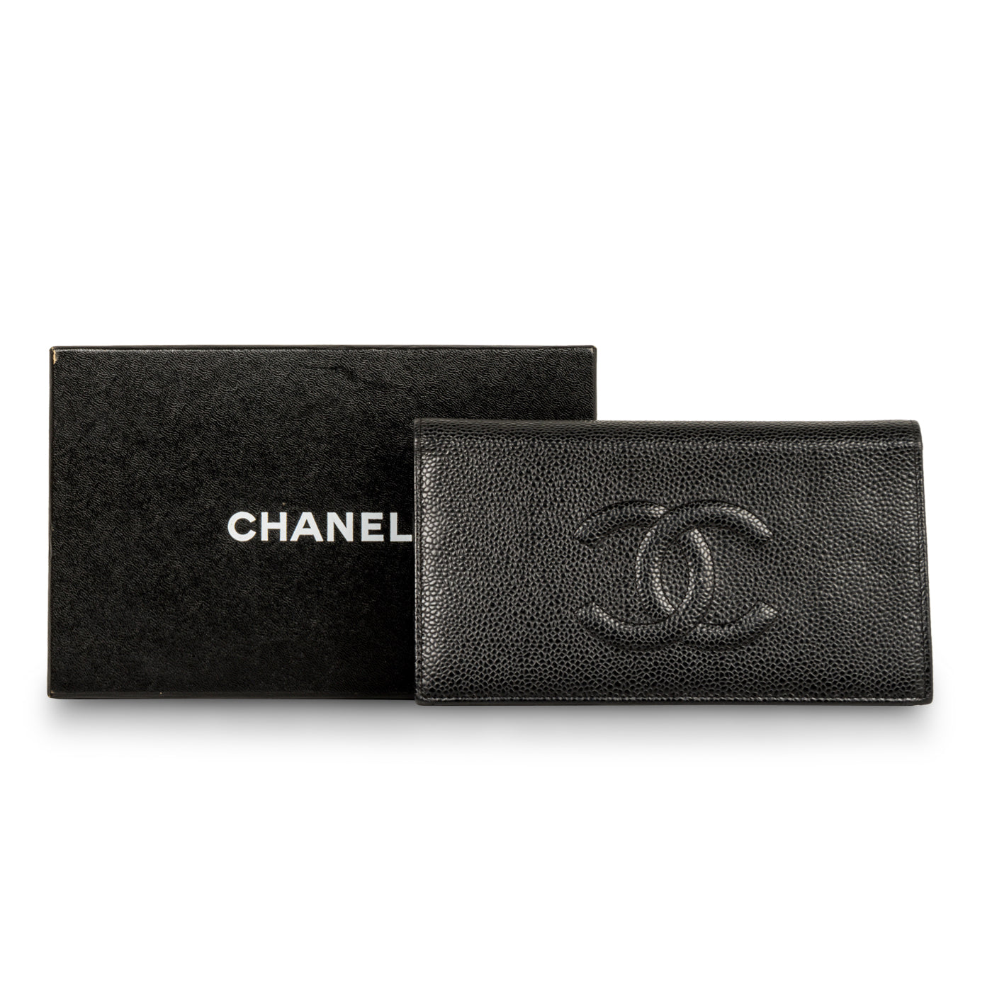 Chanel CC Caviar Wallet