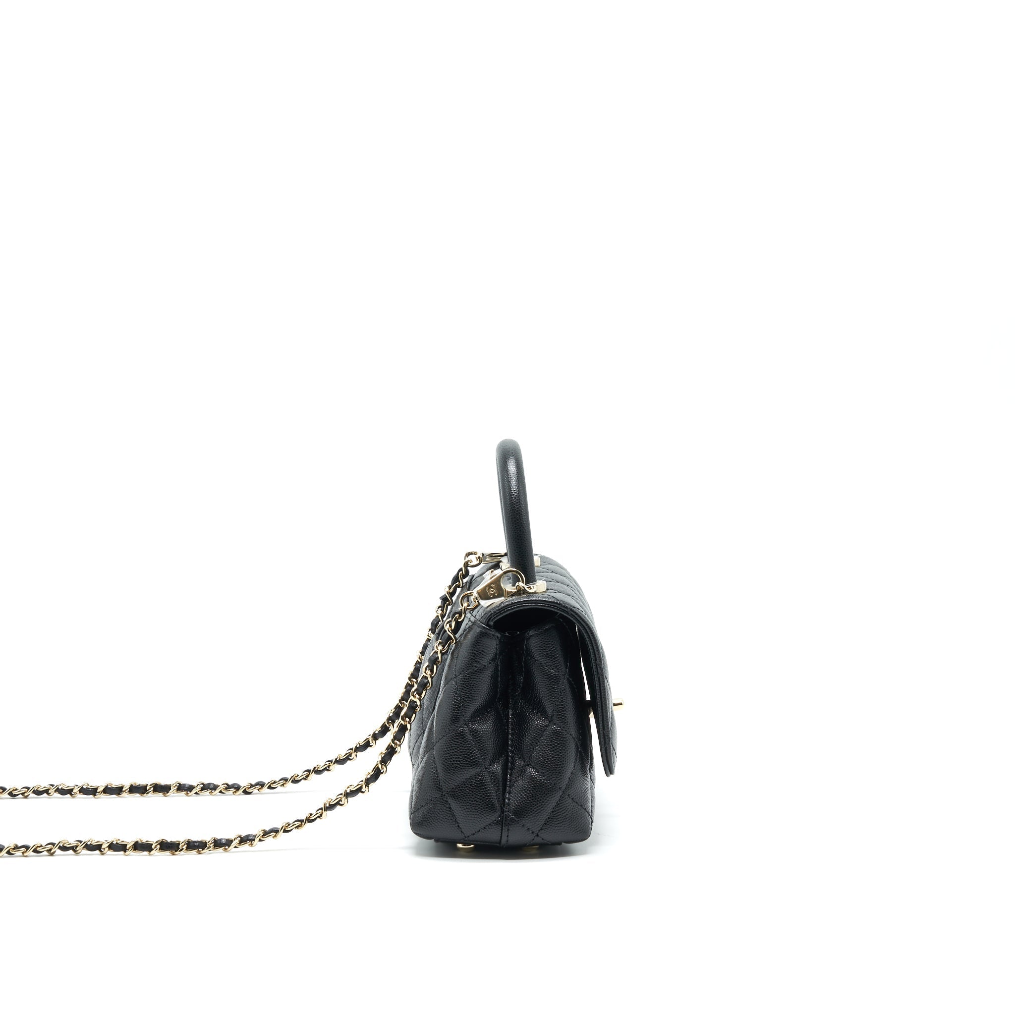 CHANEL EXTRA MINI COCO HANDLE BLACK L