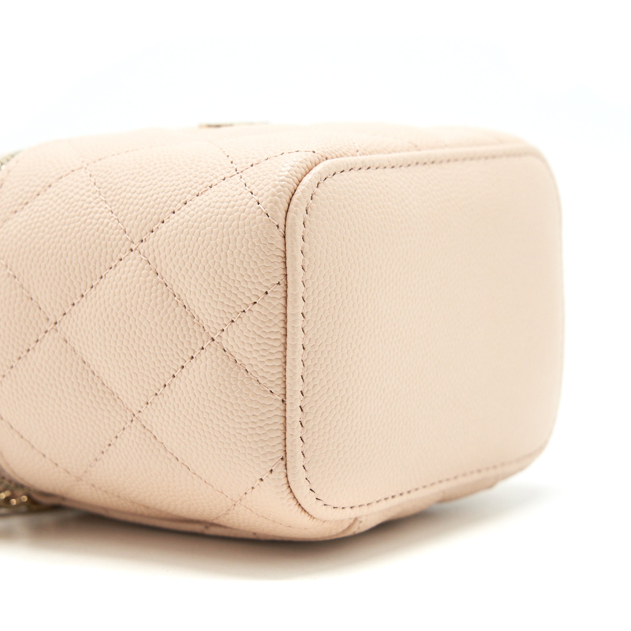 Chanel Mini Vanity Light Beige Caviar