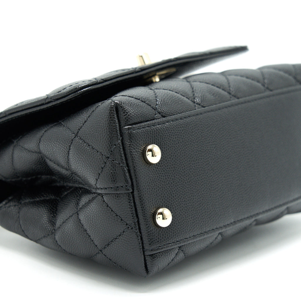 CHANEL EXTRA MINI COCO HANDLE BLACK L