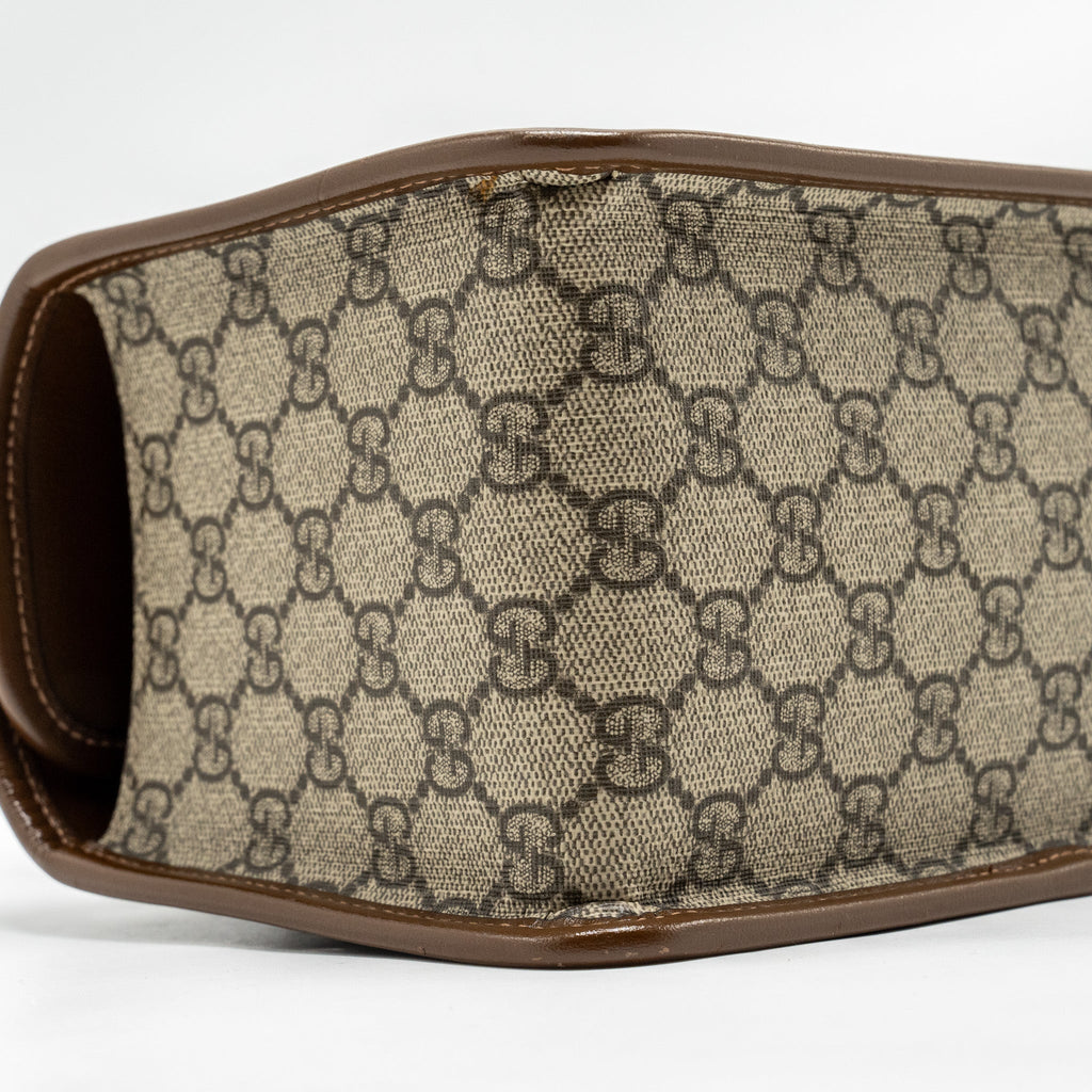 Gucci Top Handle Horsebit 1955 Bag GG Supreme Canvas