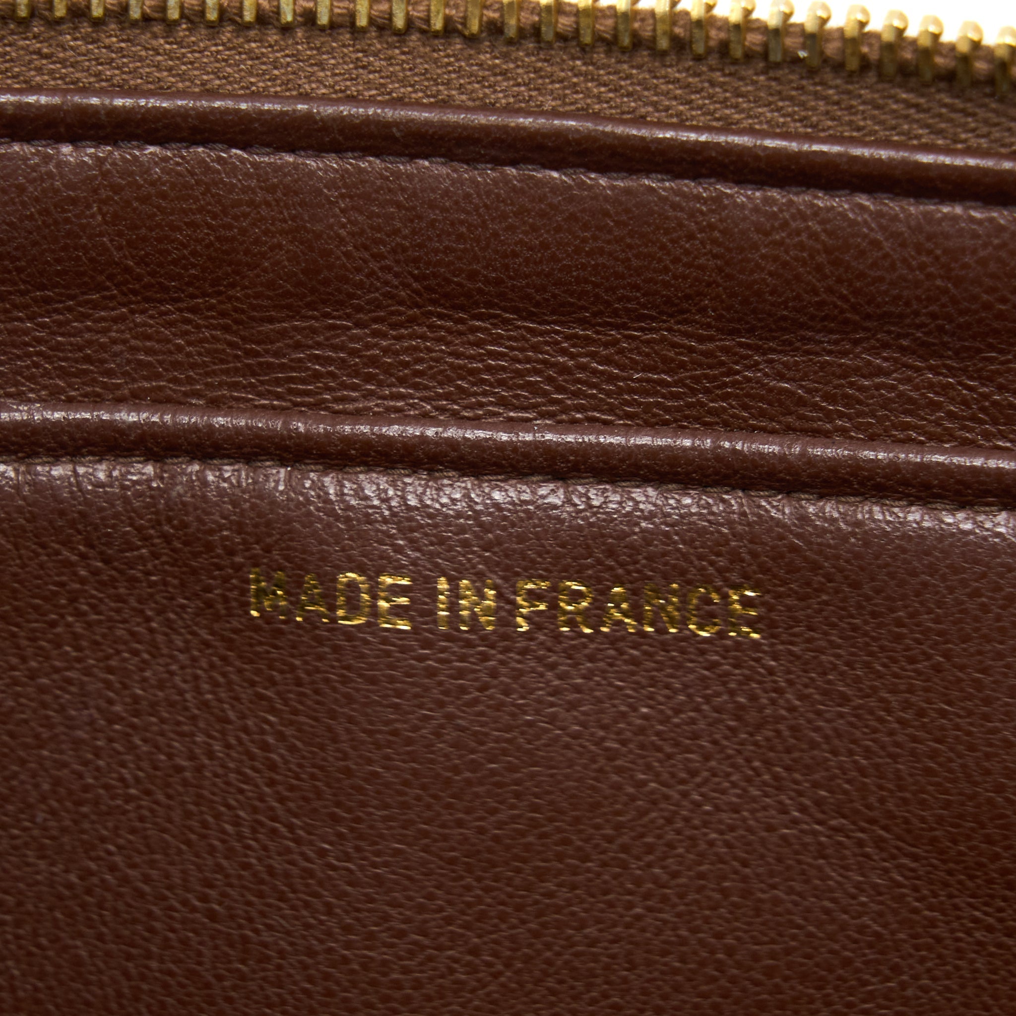 Chanel Vintage Classic Timeless Backpack Lambskin Brown