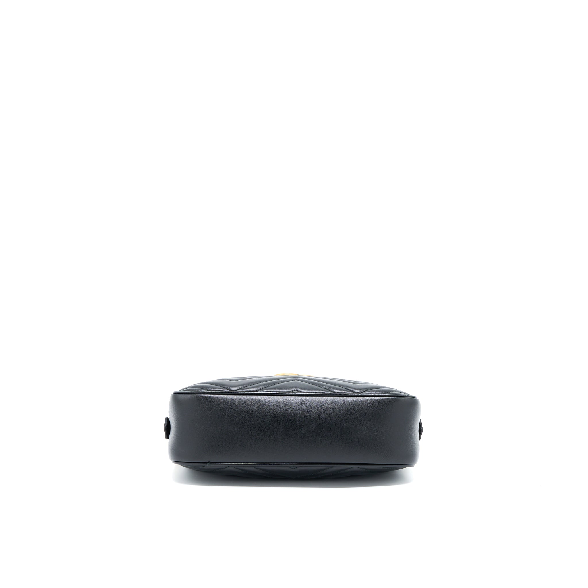 Gucci Small Marmont Matelasse Calfskin Black