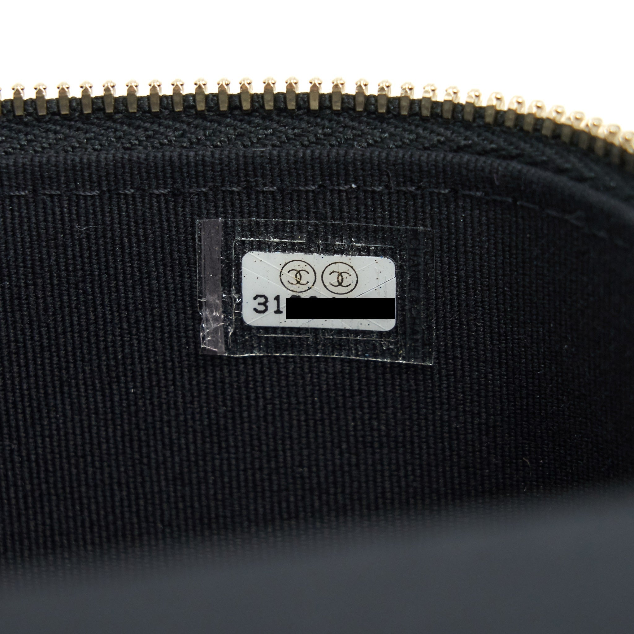 Chanel 21K top handle rectangular Vanity with chain Black L