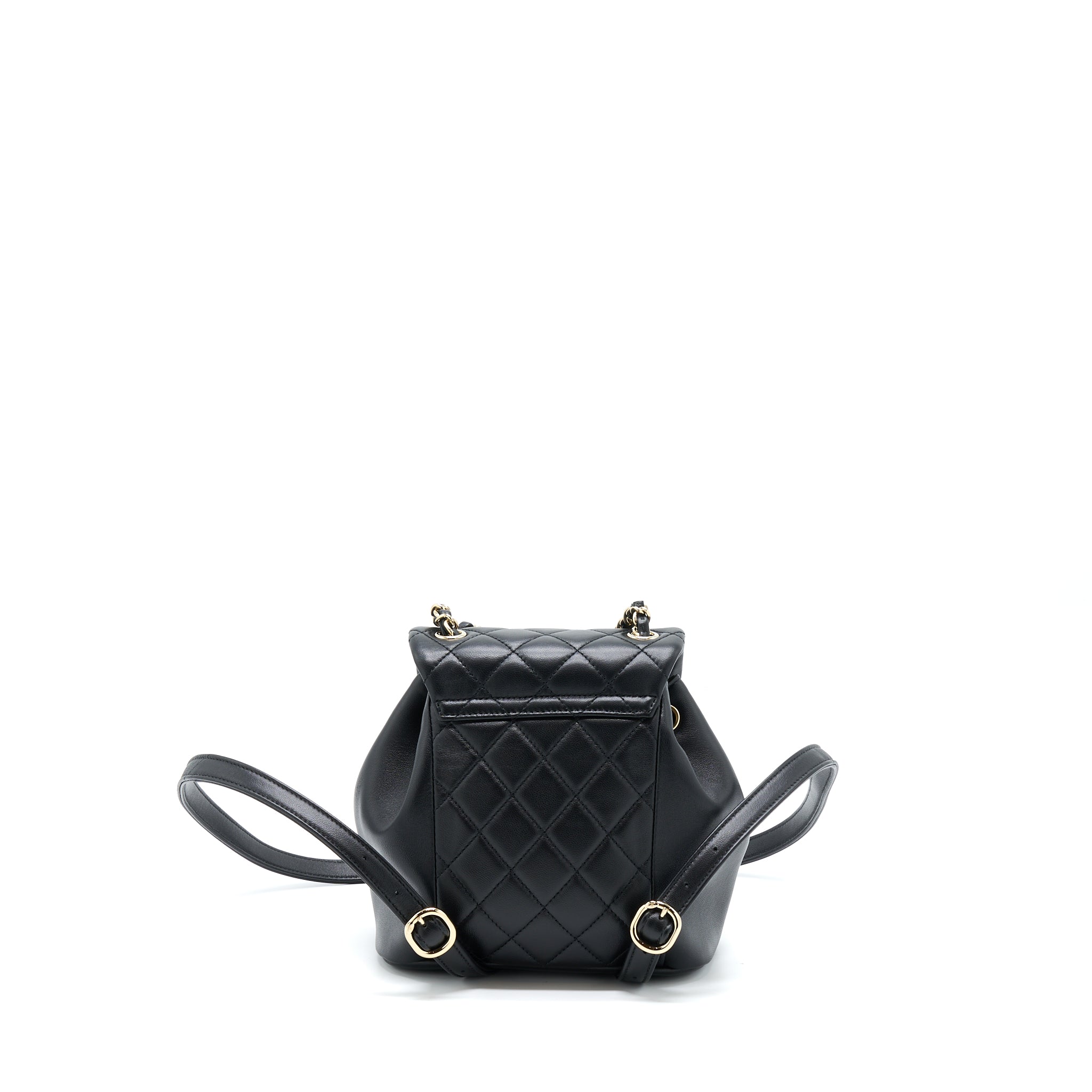 Chanel Duma Mini Backpack Lambskin Black L