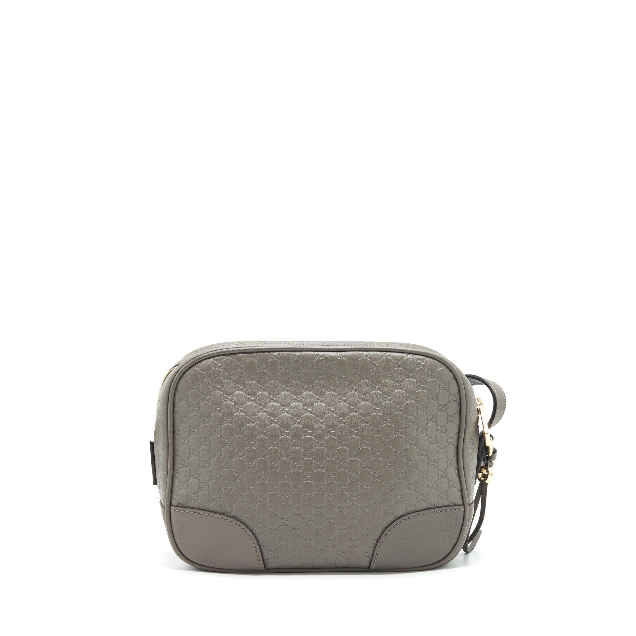 Gucci Guccissima Crossbody Bag Grey L