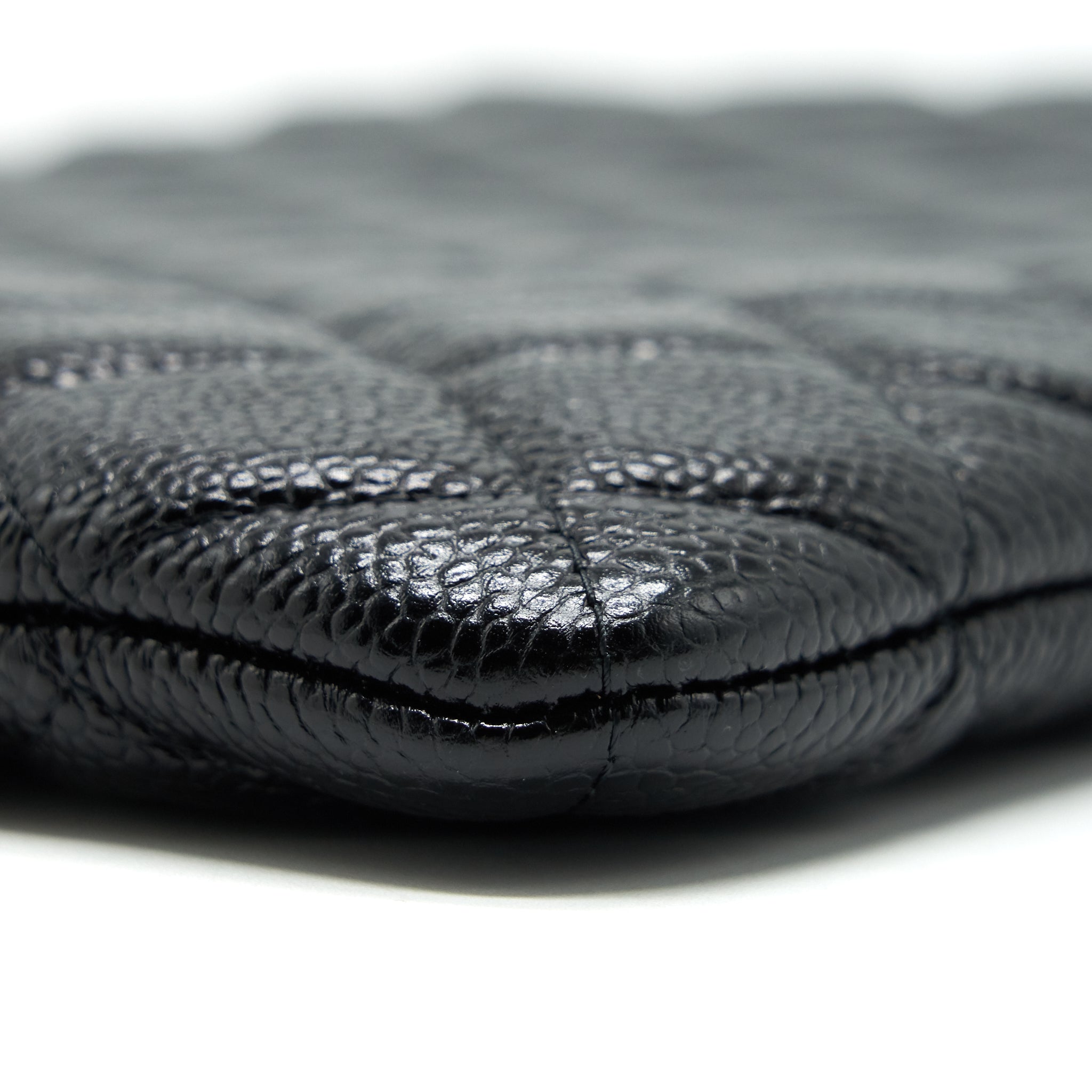 Chanel Caviar Pouch Black