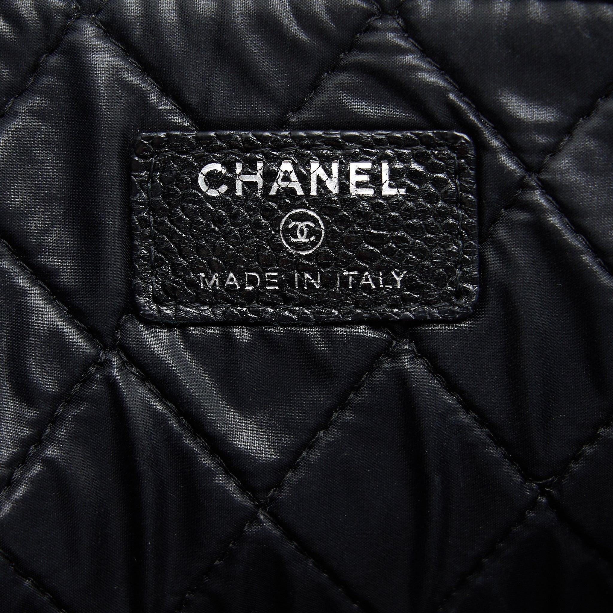 Chanel Caviar Pouch Black