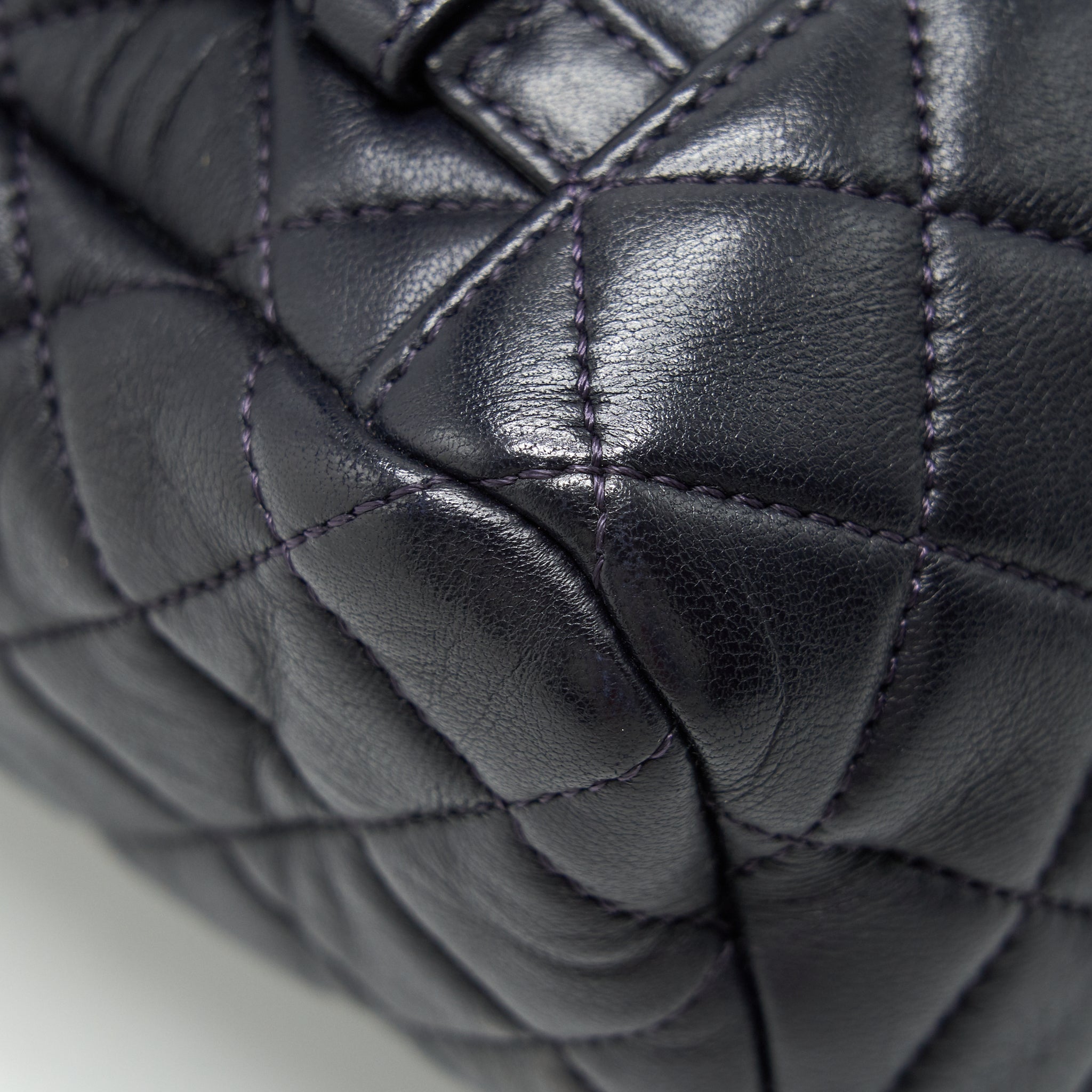 Chanel Quilted Urban Spirit Backpack Lambskin Black