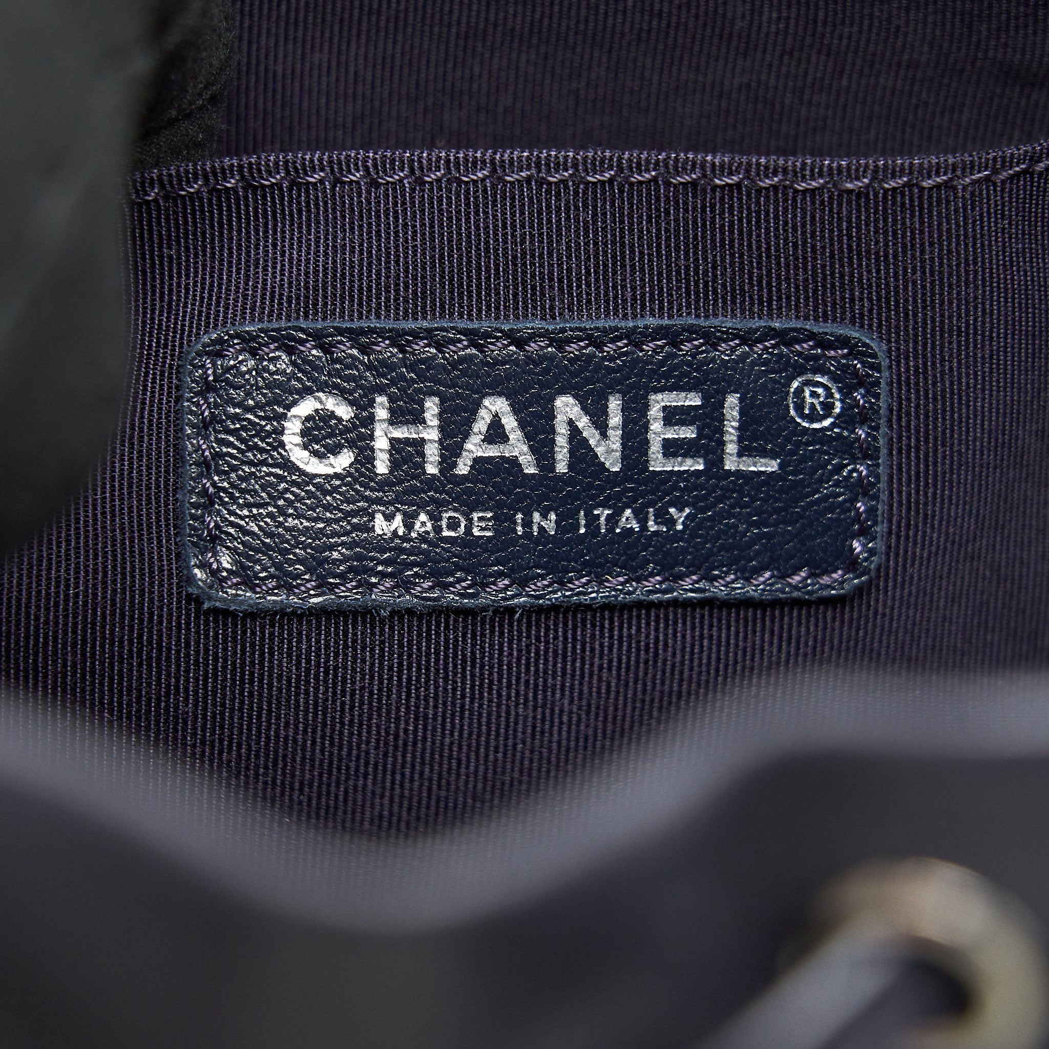 Chanel Quilted Urban Spirit Backpack Lambskin Black