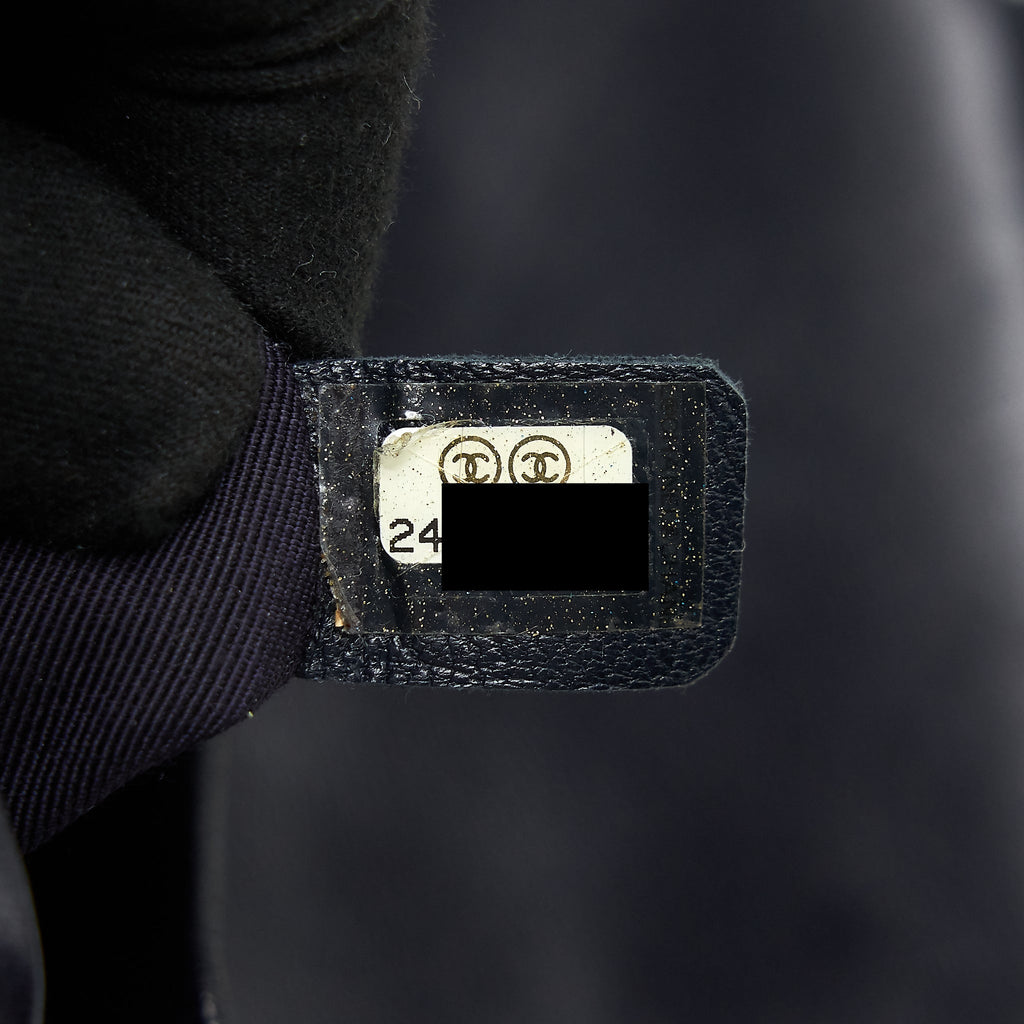 Chanel Quilted Urban Spirit Backpack Lambskin Black