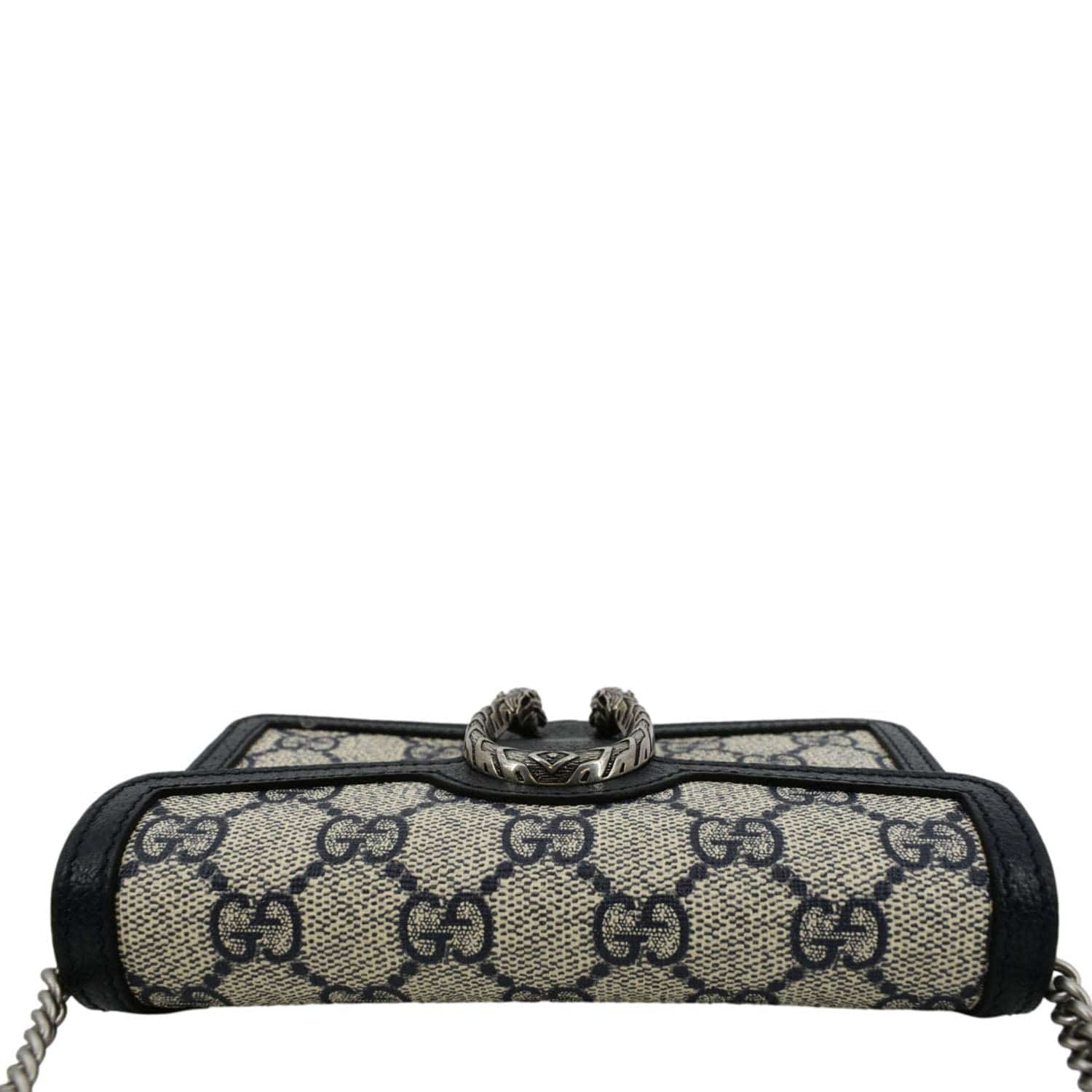 GUCCI Dionysus GG Super Mini Canvas Crossbody Bag Beige 446482