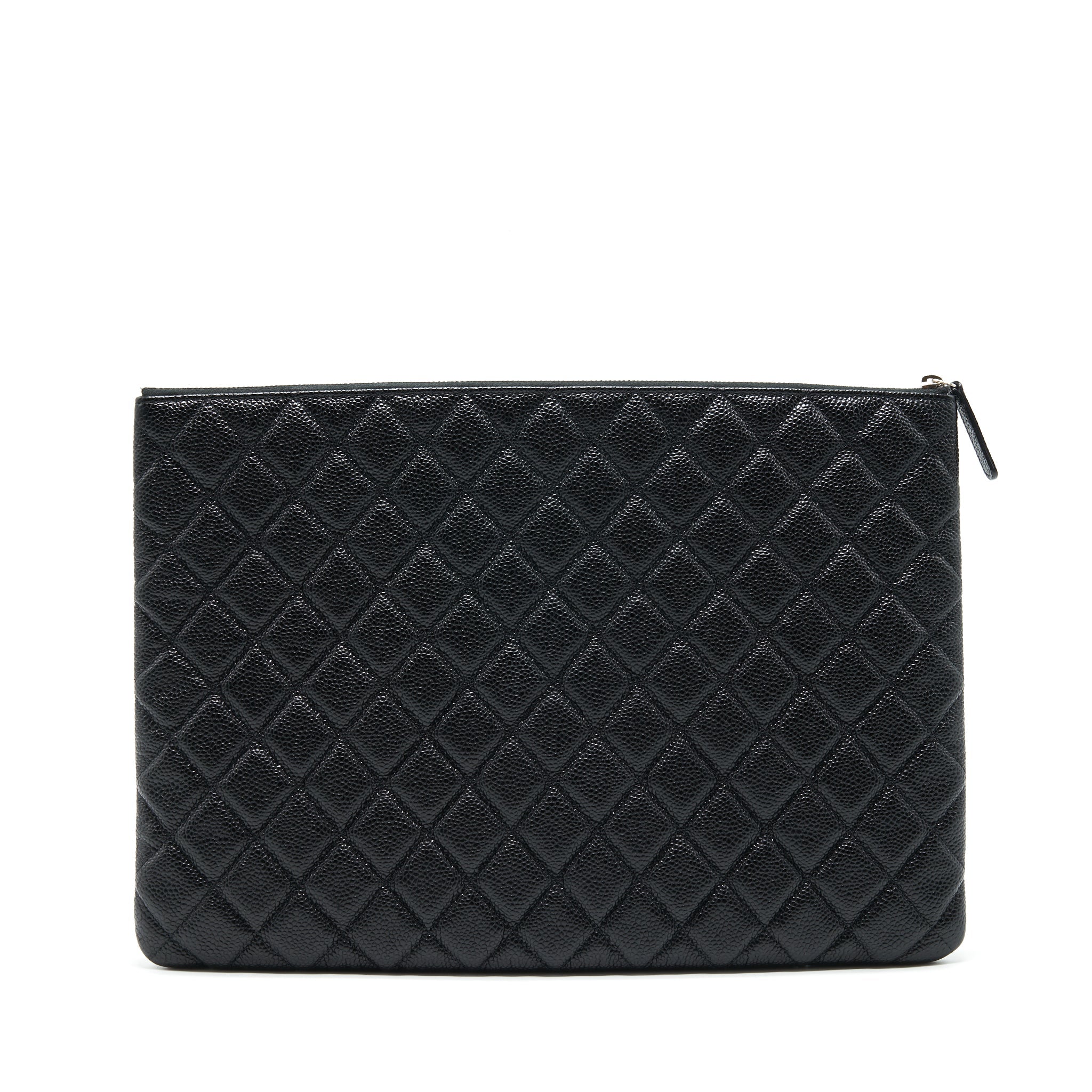 Chanel Caviar Pouch Black