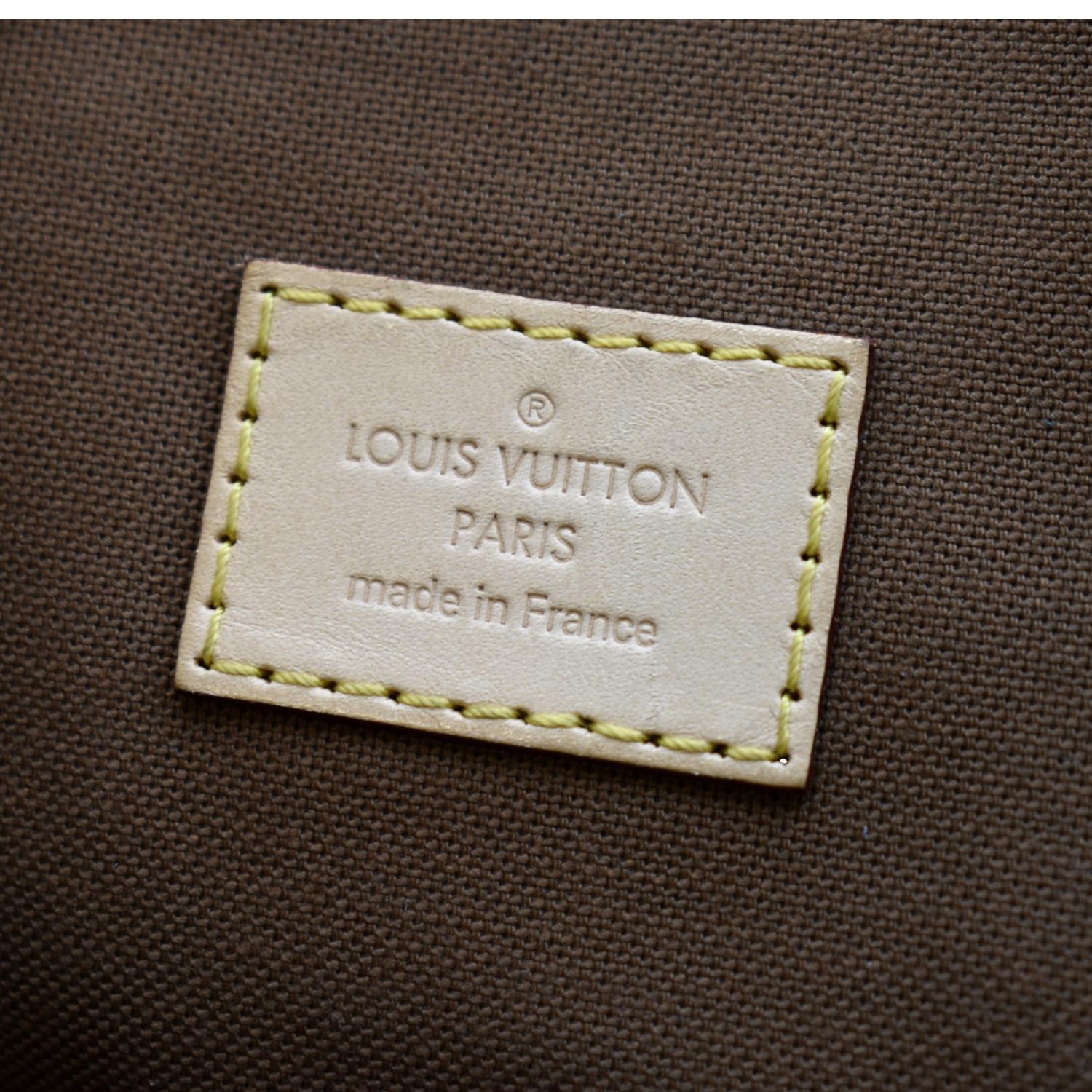 LOUIS VUITTON Sac A Dos Bosphore Monogram Canvas Backpack Bag Brown