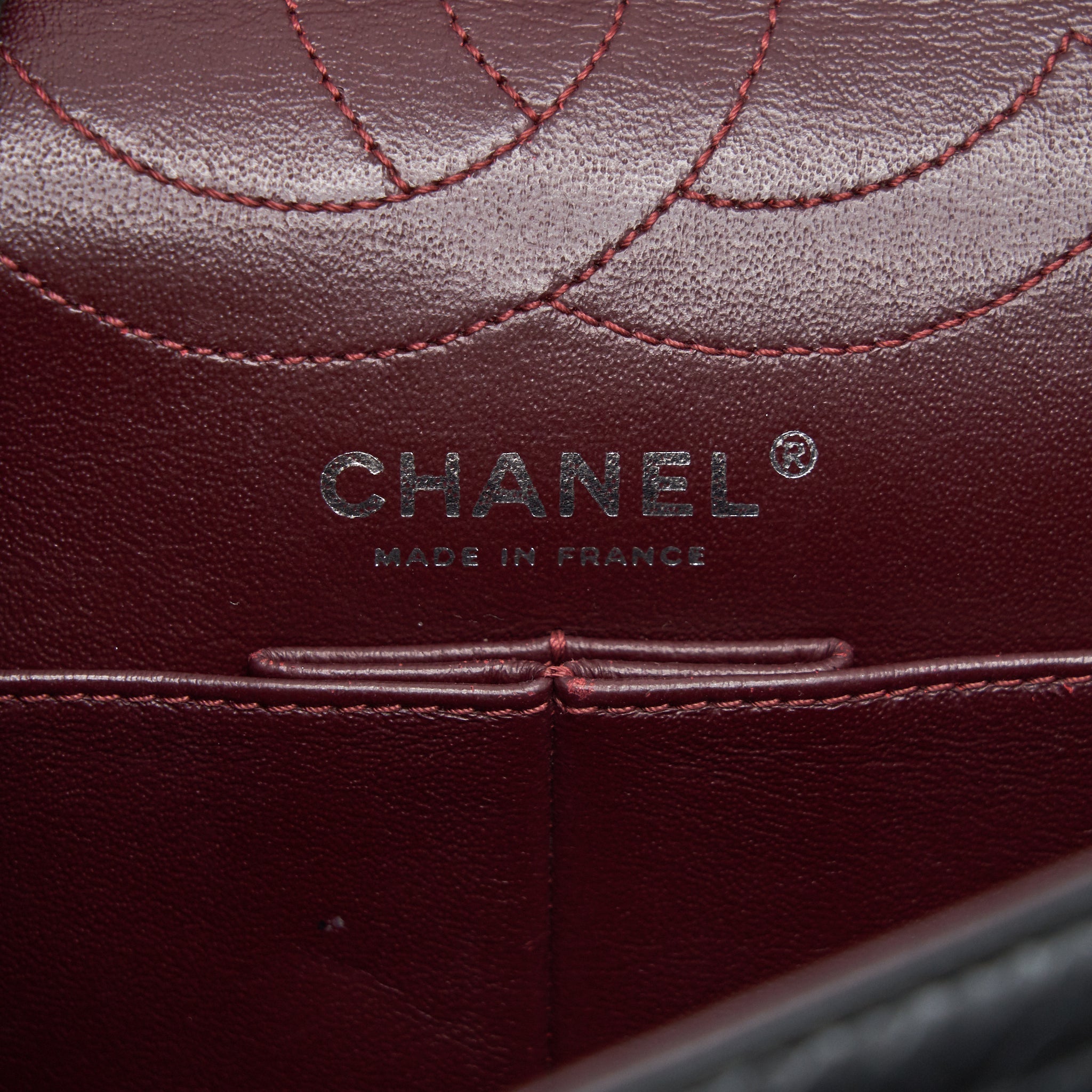 Chanel Reissue 226 in Black Ruthenium Silver Hardware