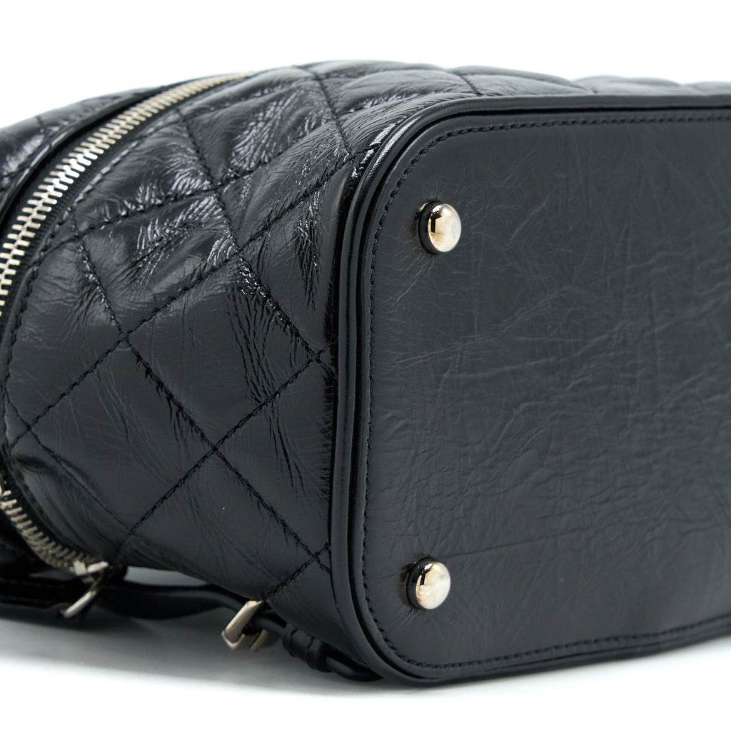 Chanel PVC Aquarium Backpack Black PVC/Aged Calfskin