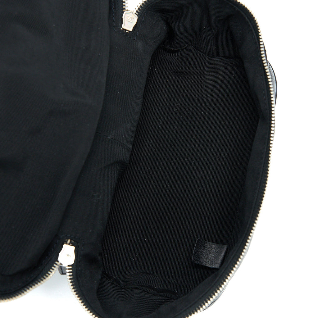 Chanel PVC Aquarium Backpack Black PVC/Aged Calfskin