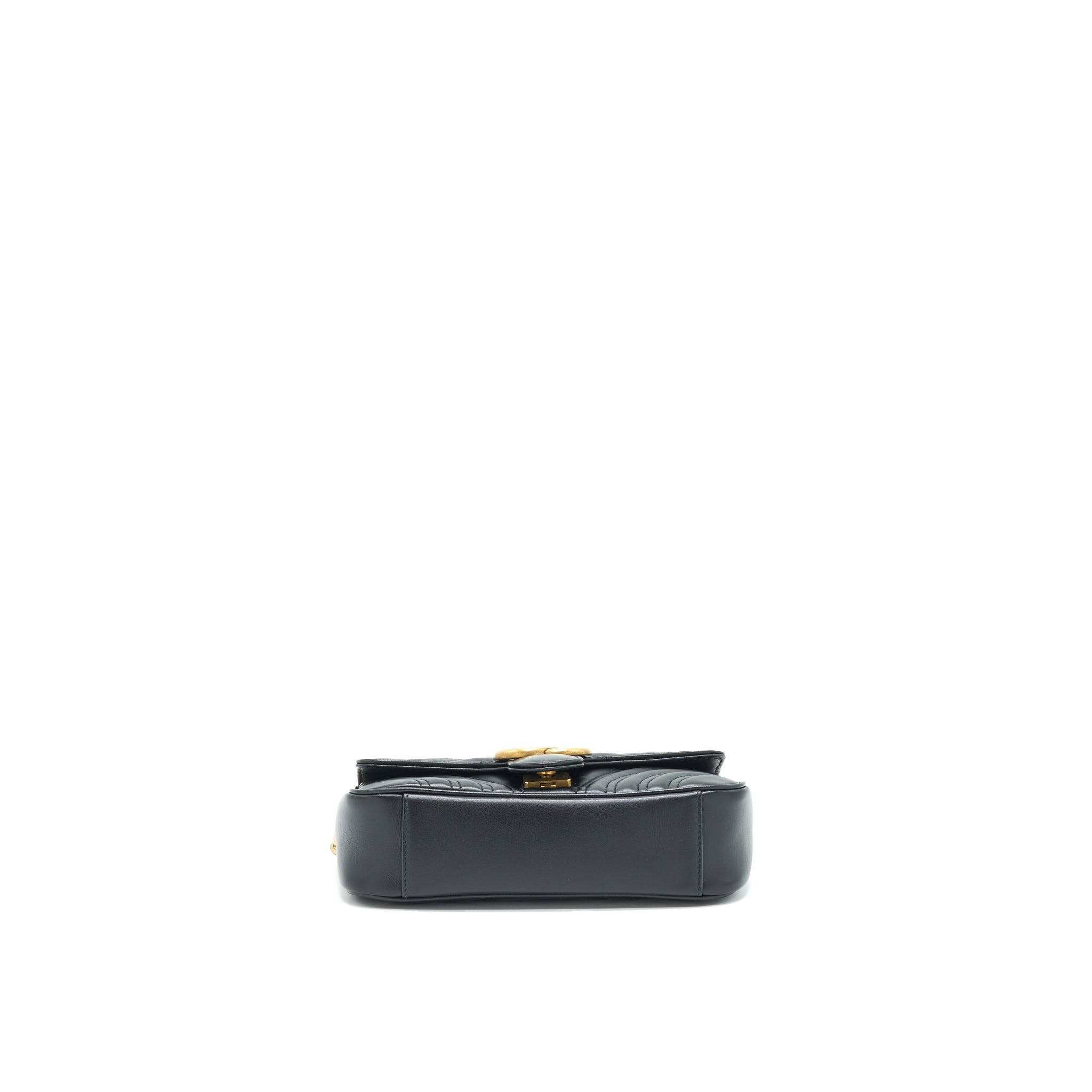Gucci GG Marmont Mini Matelasse Shoulder Bag Black