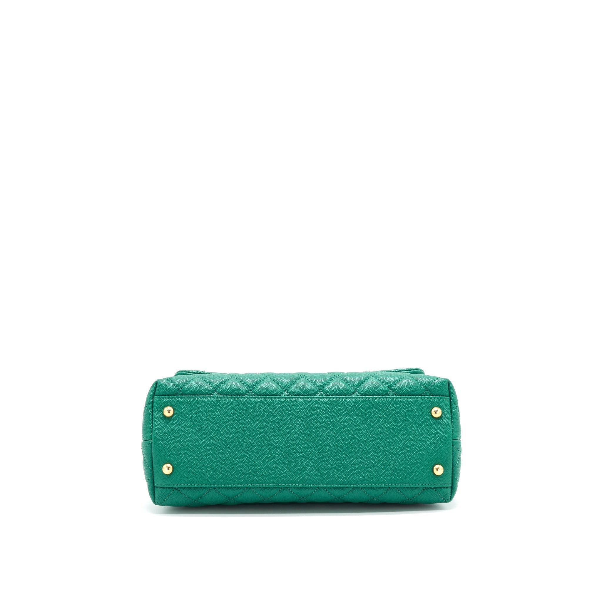 Chanel Cocohandle Flap Bag Medium Green with