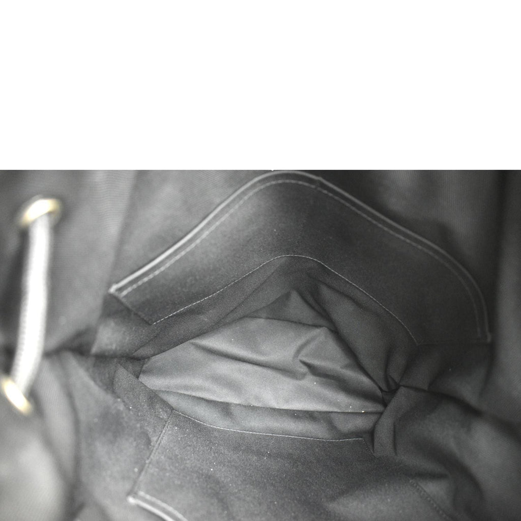 LOUIS VUITTON Christopher Nemeth Damier Graphite Backpack Bag Black