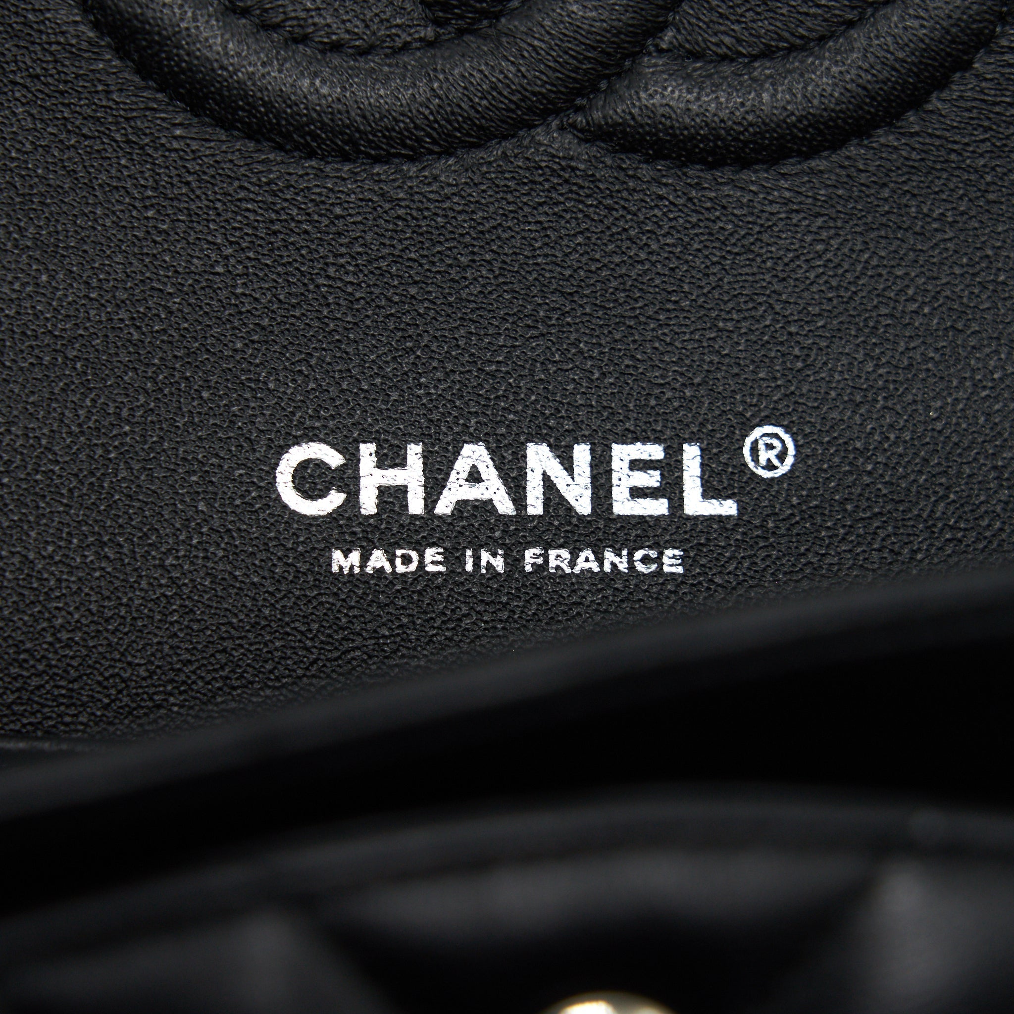 Chanel Chevron Medium Classic Double Flap Bag so Black