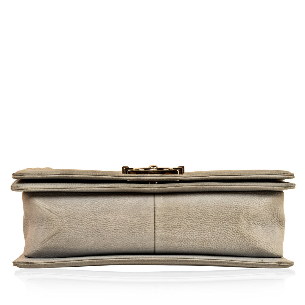 Chanel Boy Bag - Matte Caviar - Medium