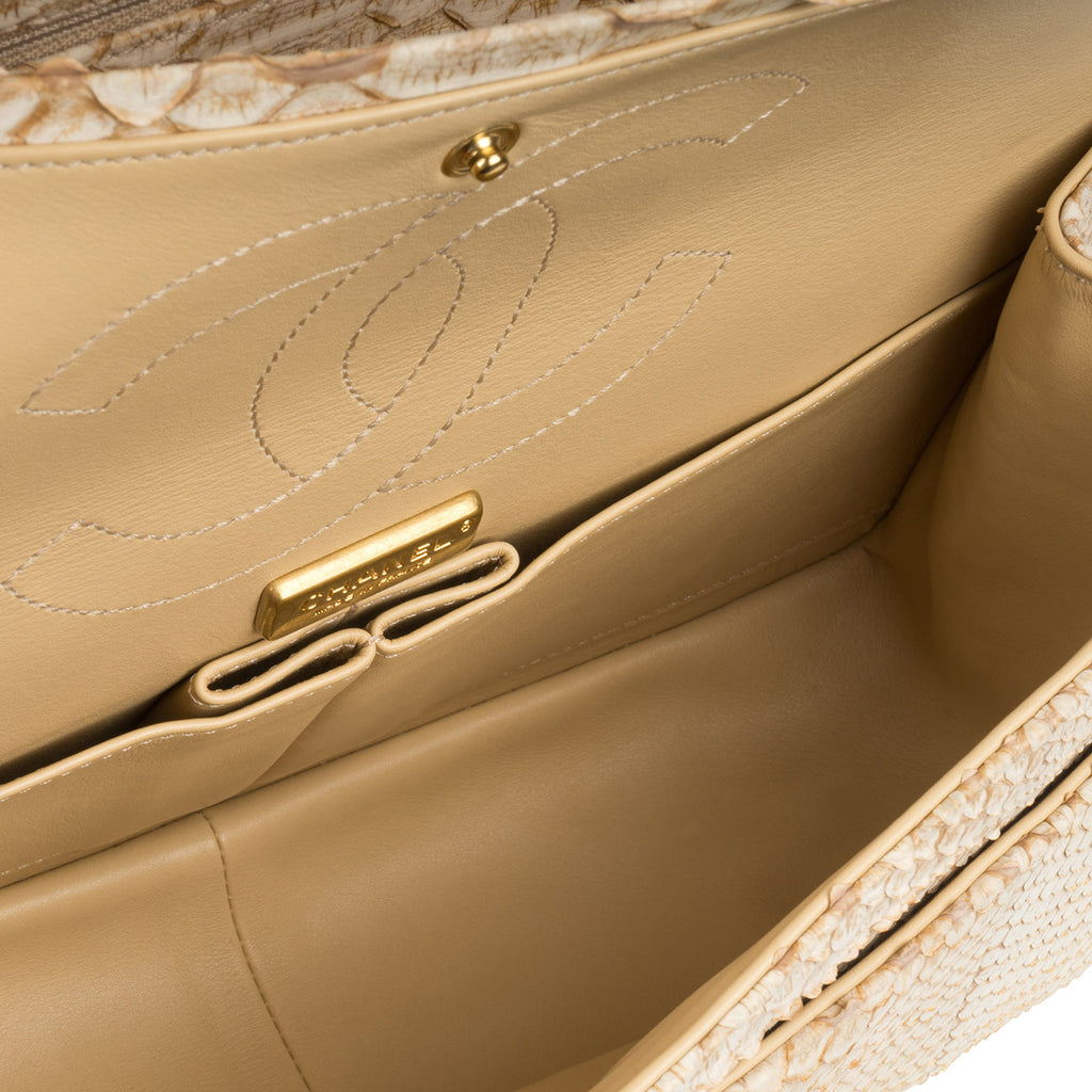 Chanel 2.55 Re-issue Python