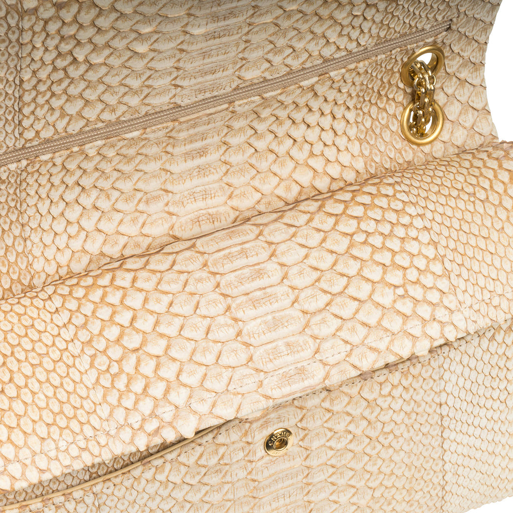 Chanel 2.55 Re-issue Python