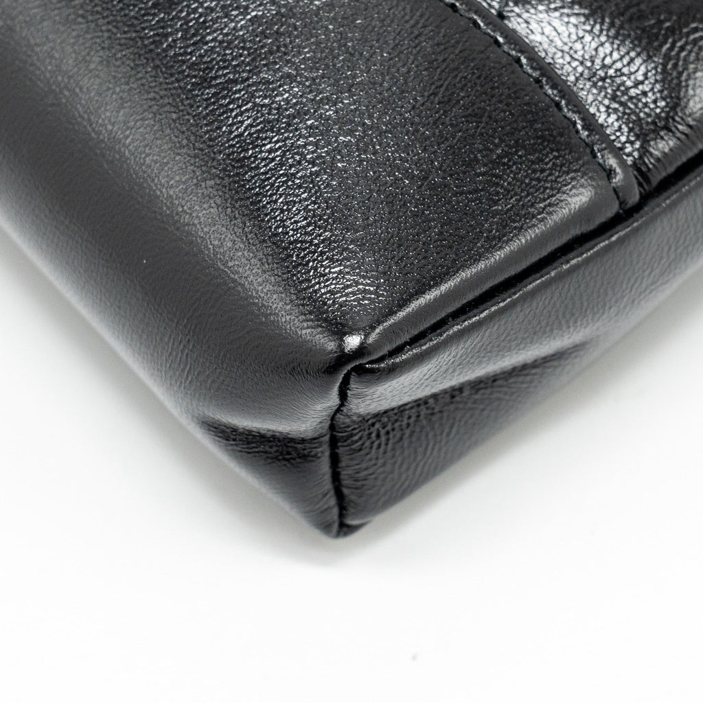 Chanel Mini 31 Clutch with Chain Shiny Calfskin Black L (microchip)