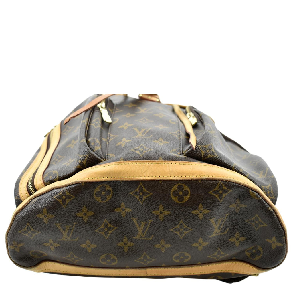 LOUIS VUITTON Sac A Dos Bosphore Monogram Canvas Backpack Bag Brown