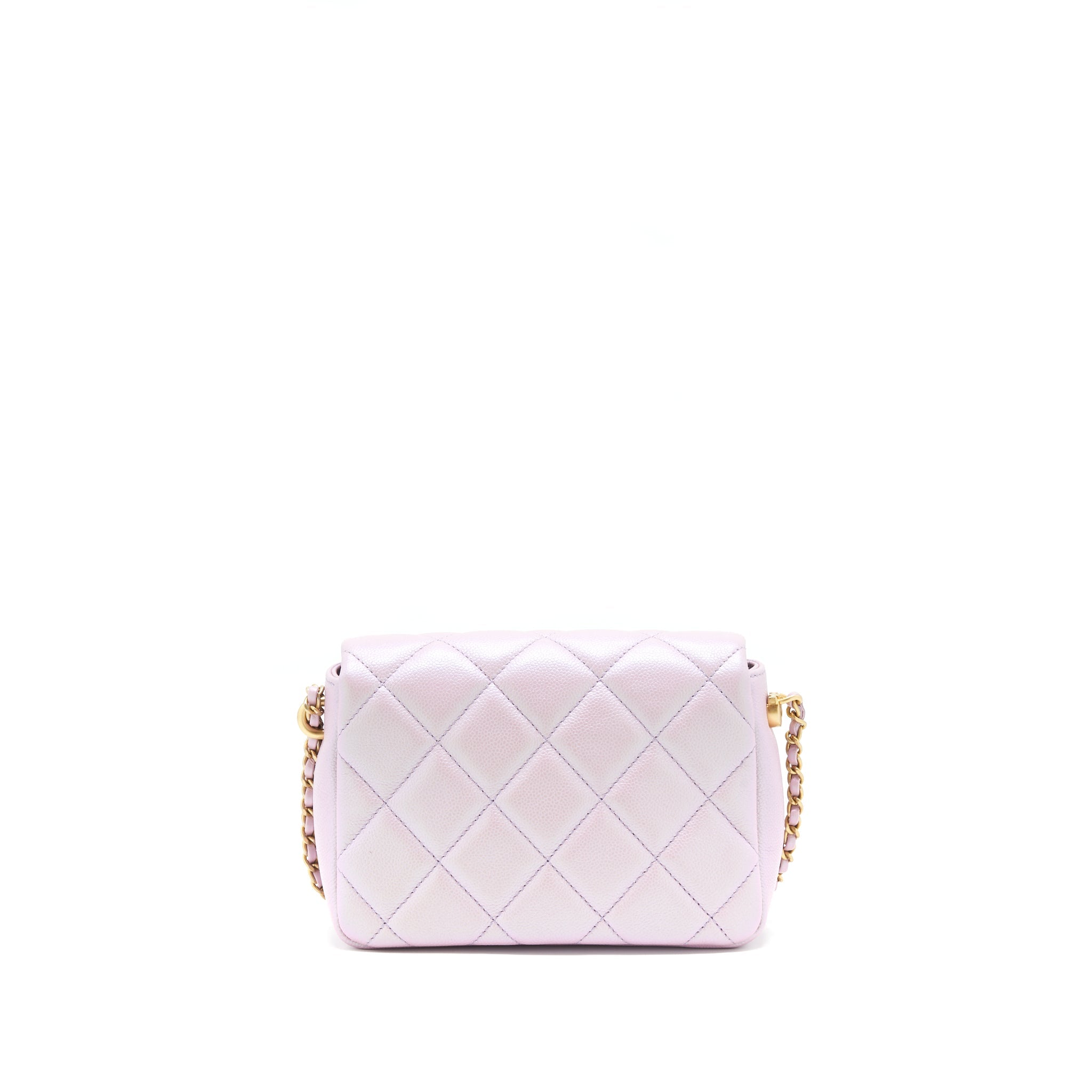 Chanel 21K My Perfect Mini Flap Bag Caviar Pink