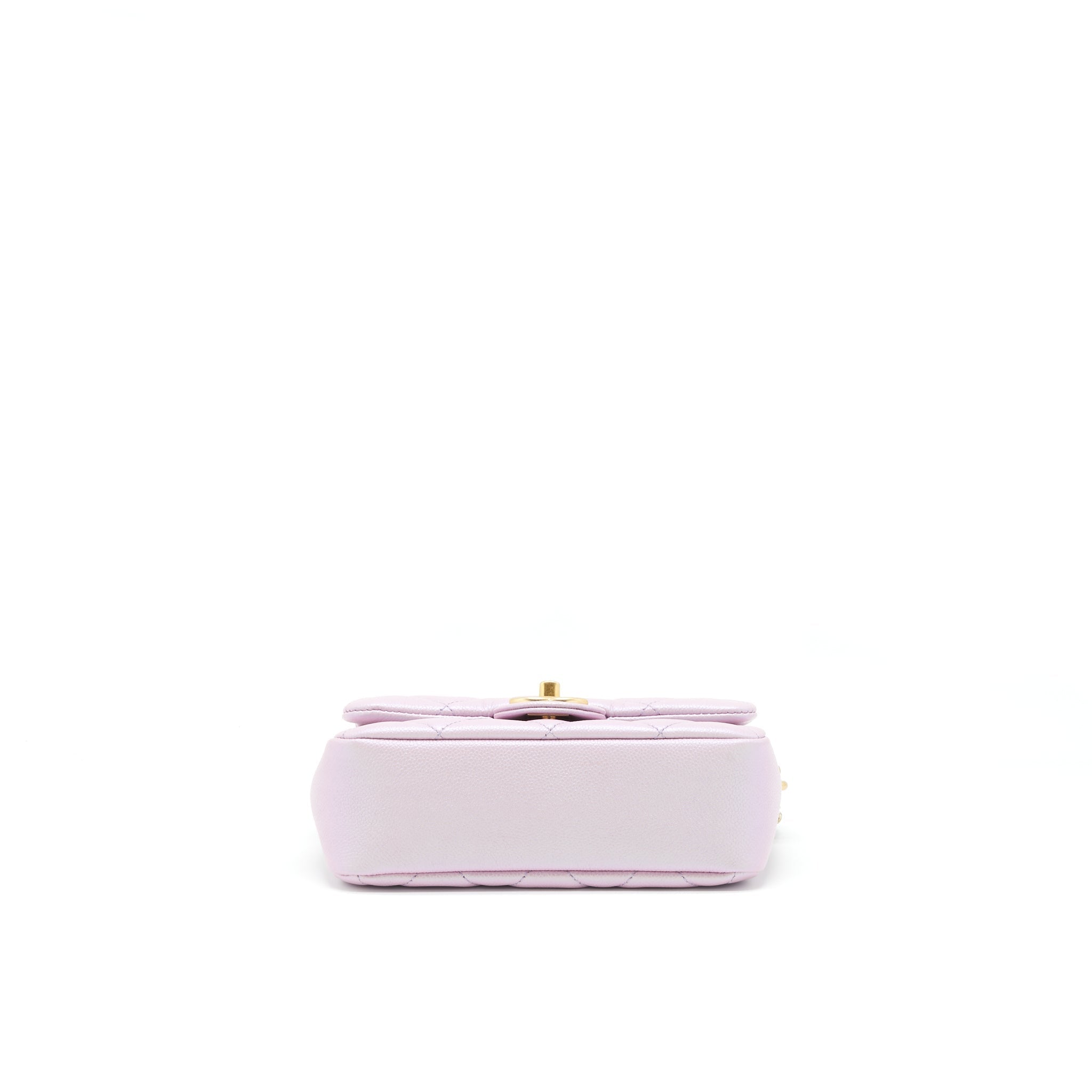 Chanel 21K My Perfect Mini Flap Bag Caviar Pink
