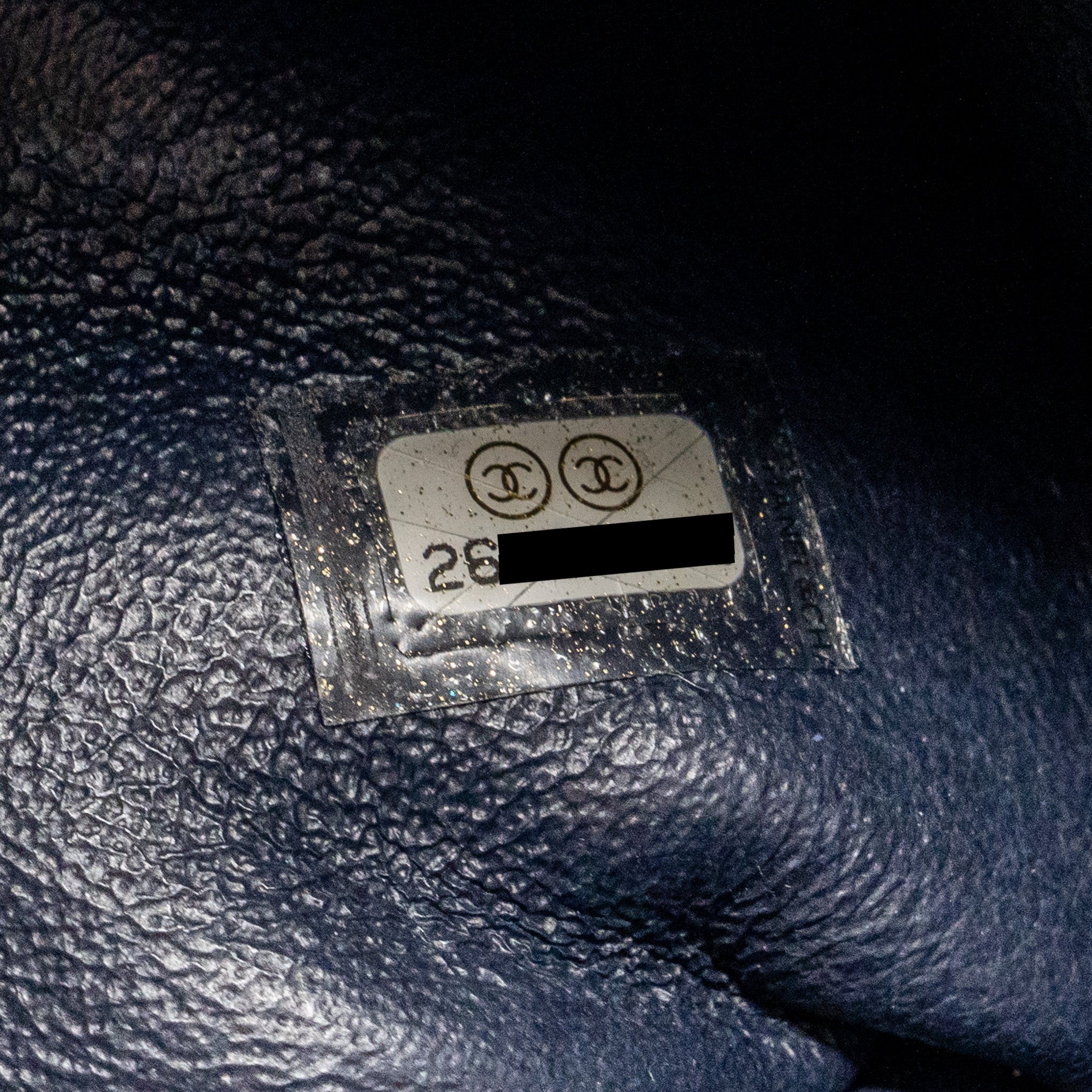 Chanel 18b Filigree Backpack Caviar Iridescent Dark Turquoise Multicolour Hardware