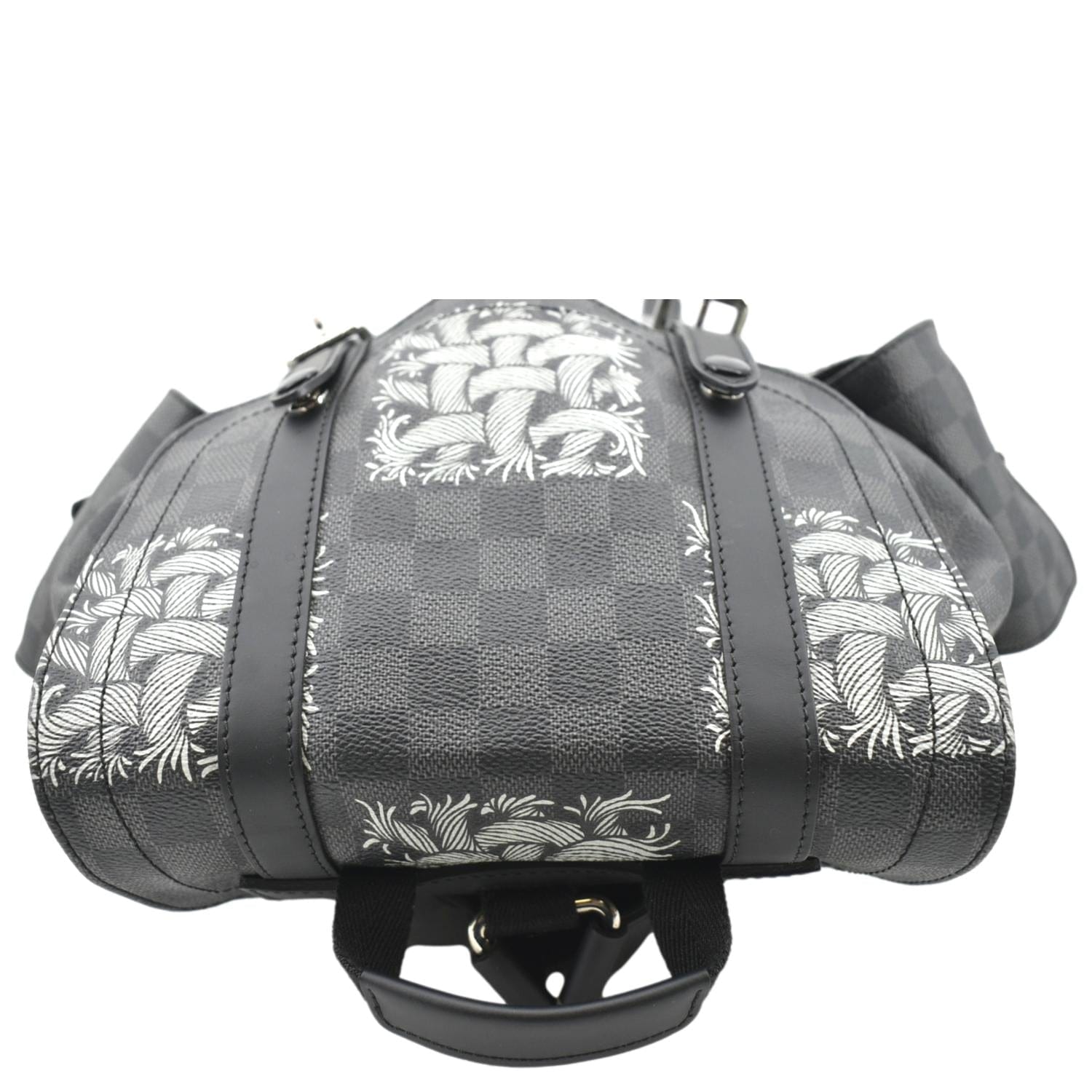 LOUIS VUITTON Christopher Nemeth Damier Graphite Backpack Bag Black