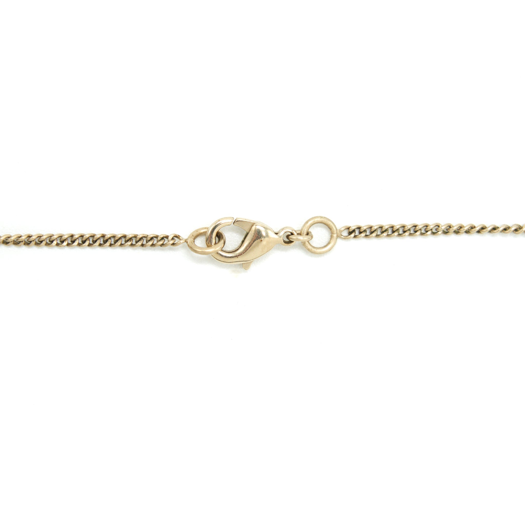 Chanel CC Logo Double Side Long Necklace L