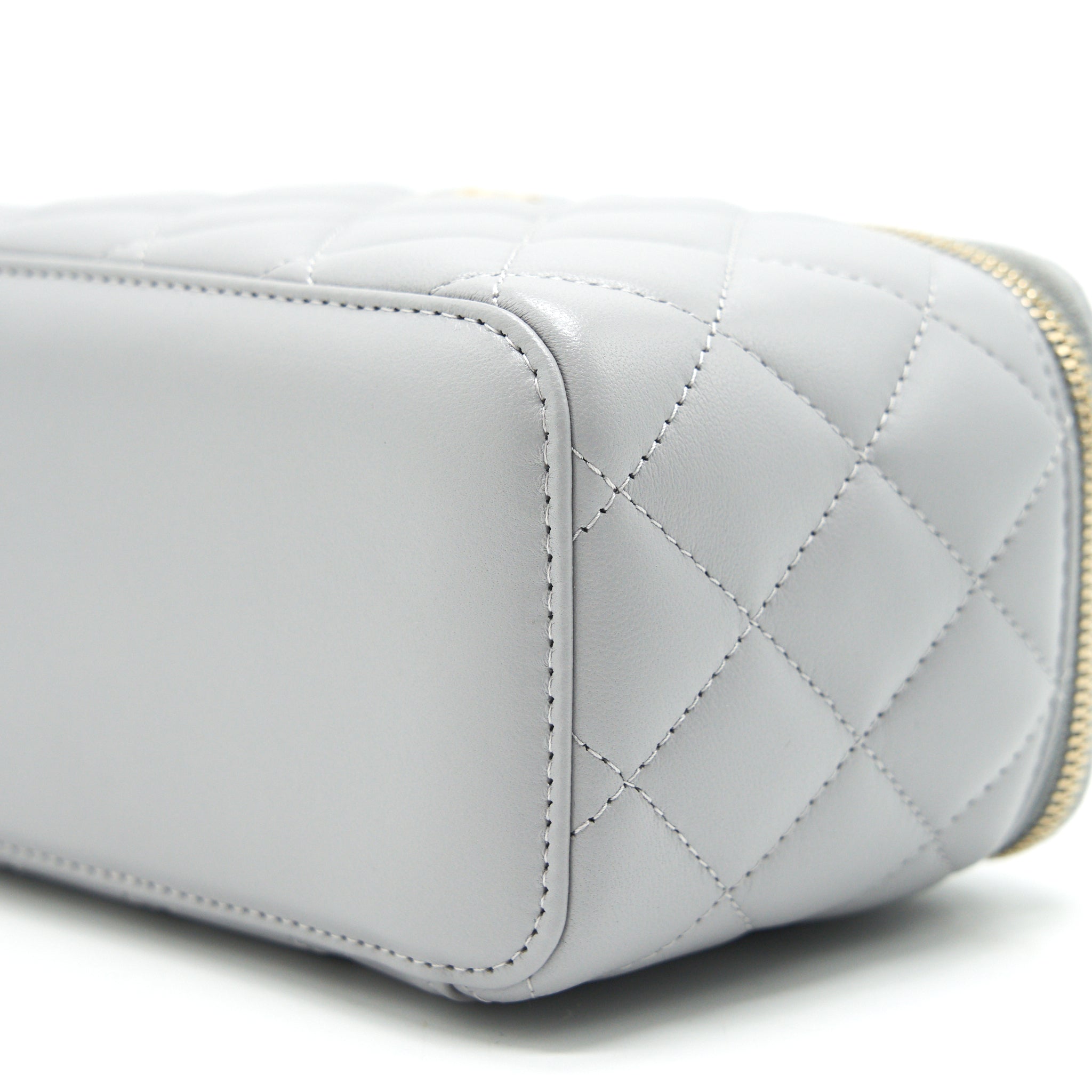 Chanel 21B Grey  Small long Vanity