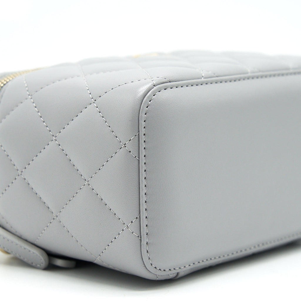 Chanel 21B Grey  Small long Vanity
