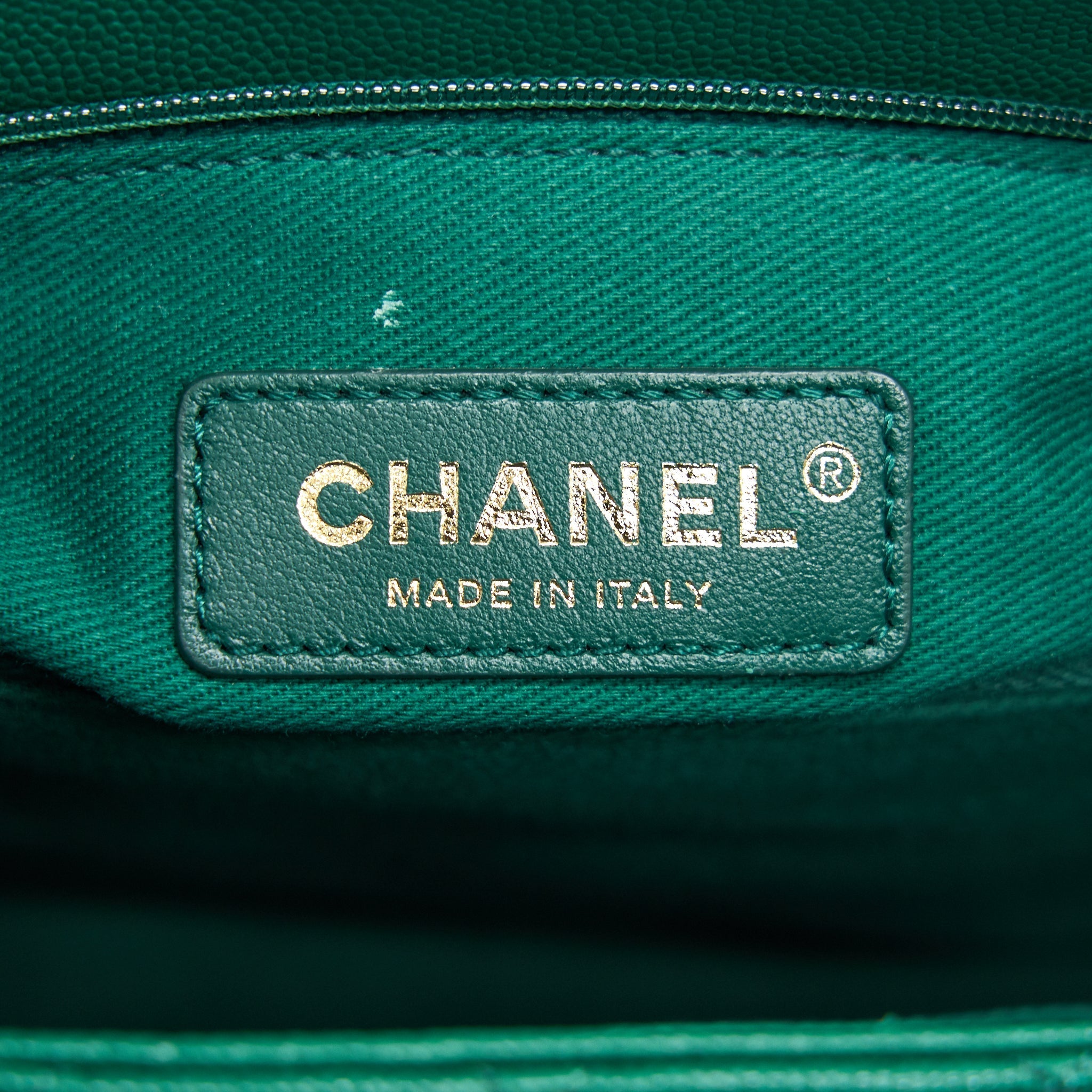 Chanel Cocohandle Flap Bag Medium Green with