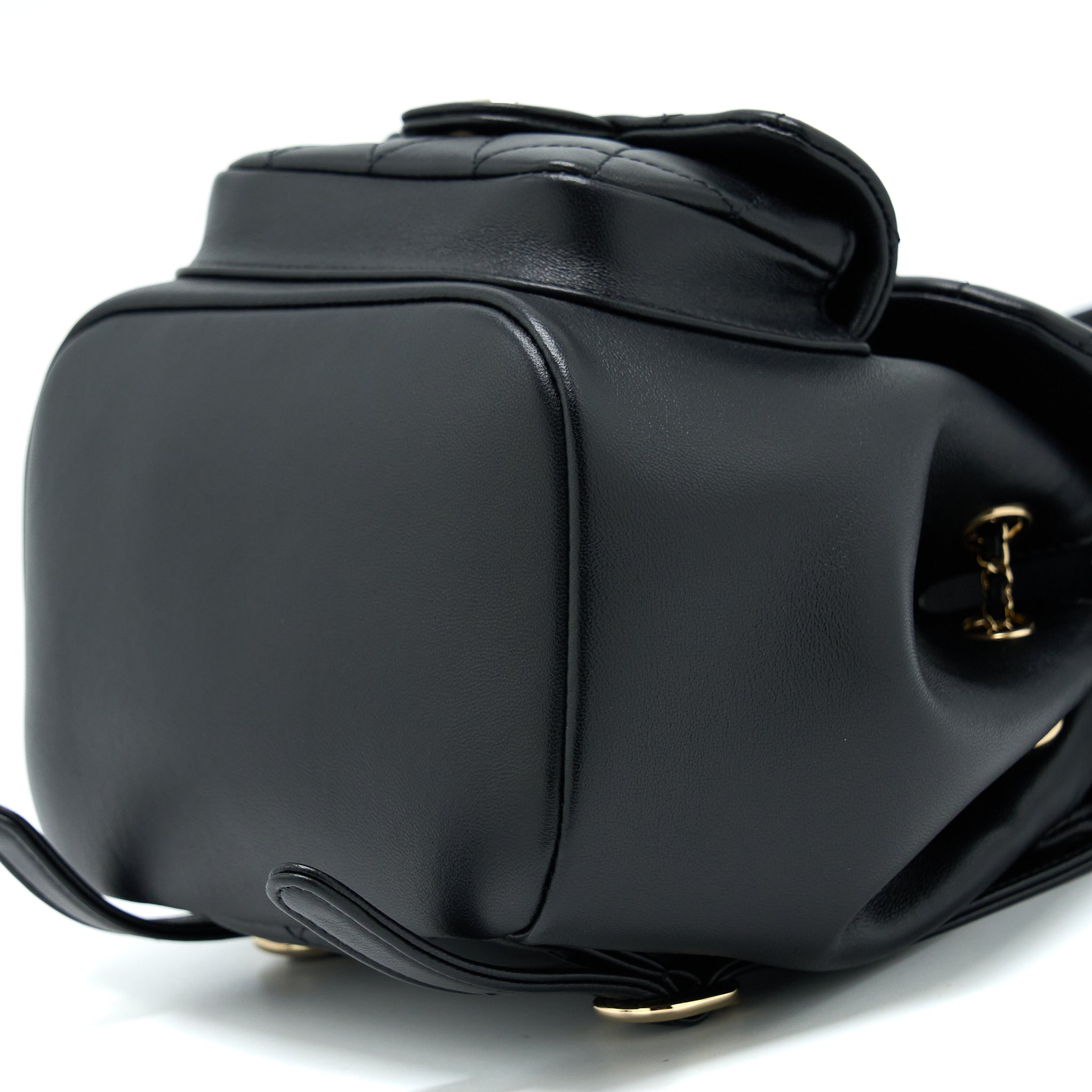 Chanel Duma Mini Backpack Lambskin Black L