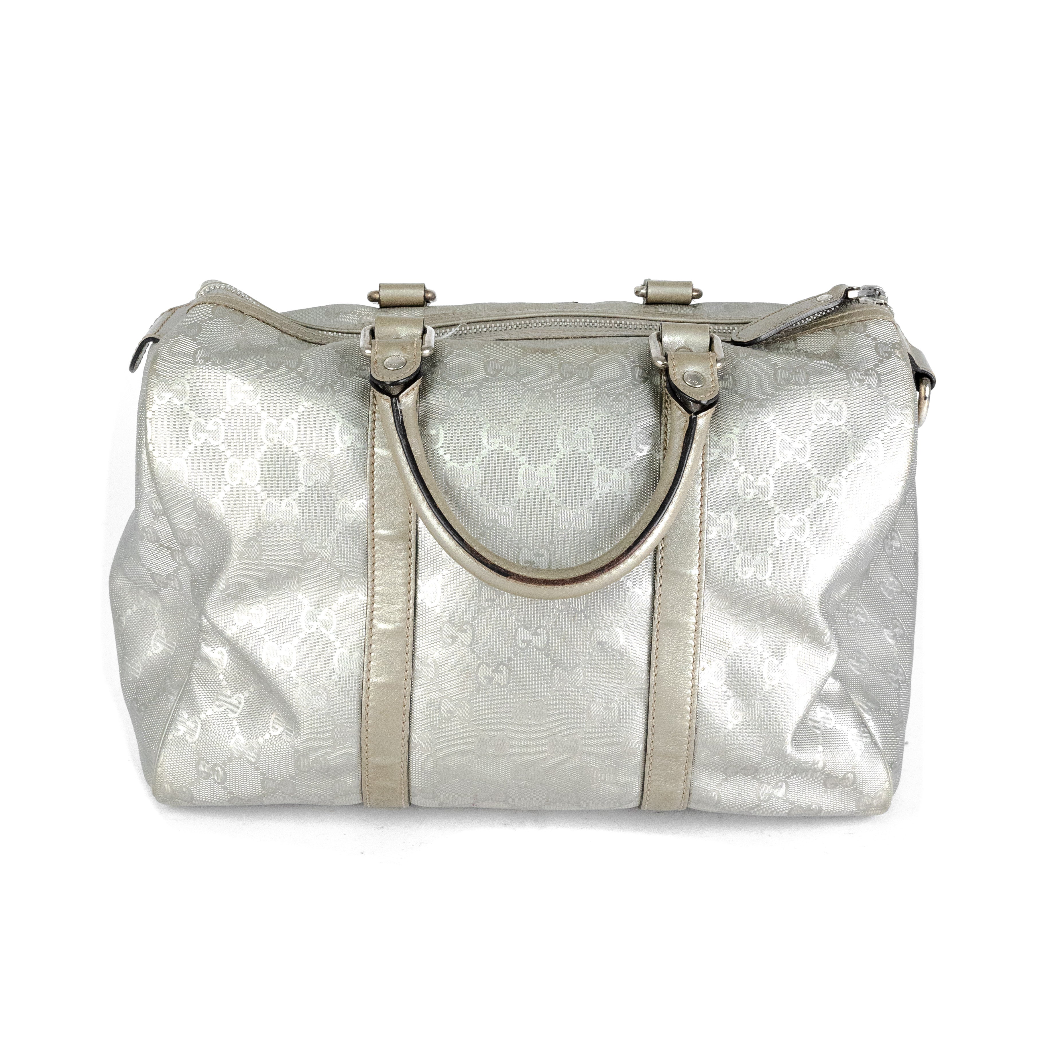 Gucci Boston Bag Silver