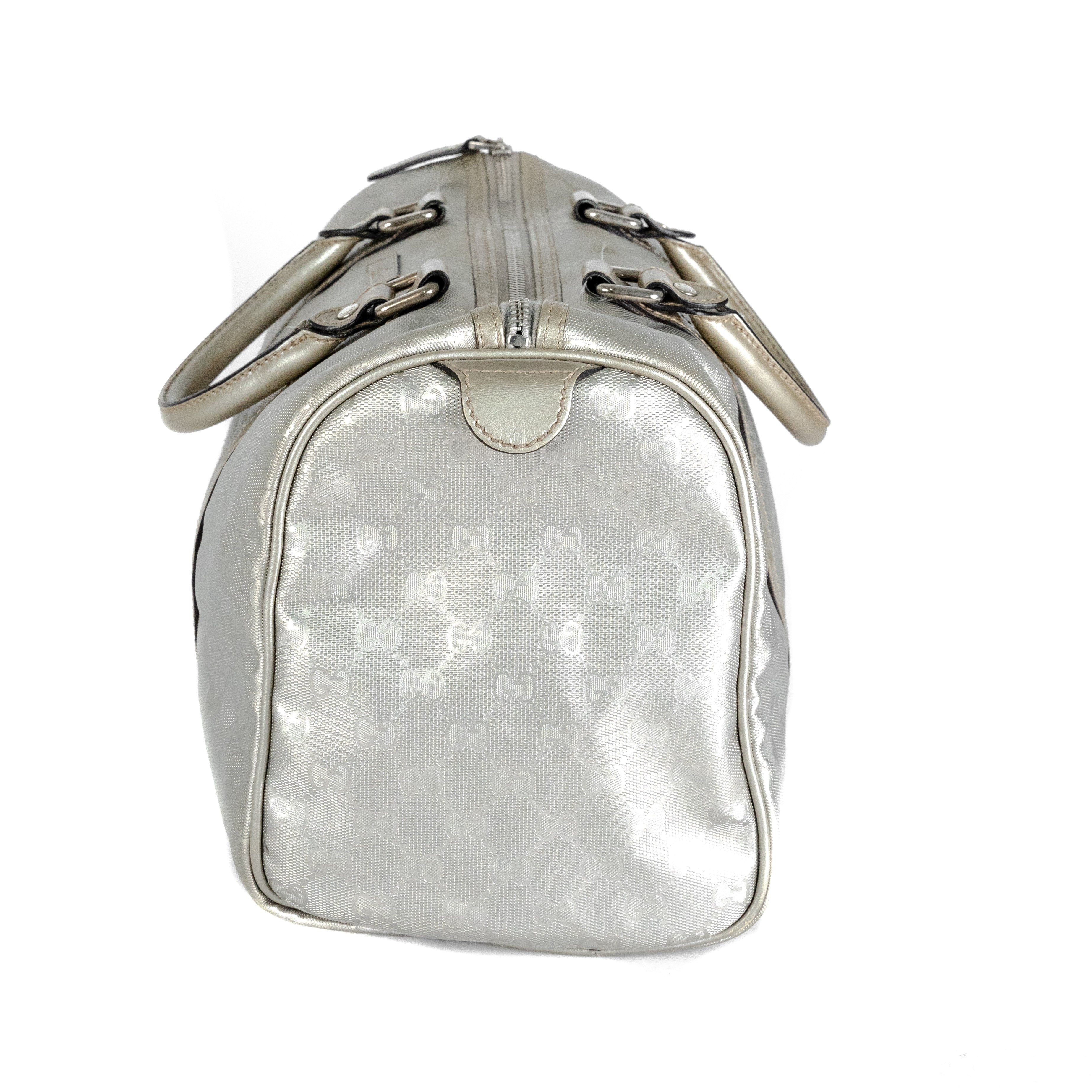 Gucci Boston Bag Silver